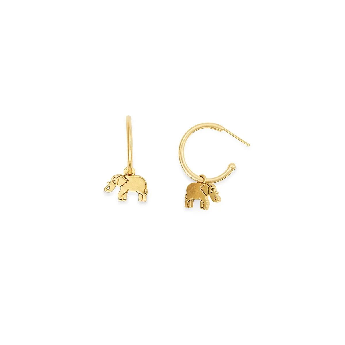 Elephant Hoop Earring - Image 2