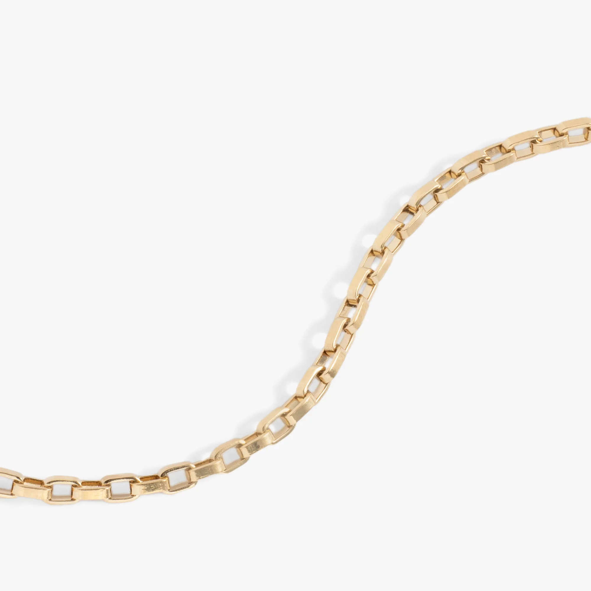 Everyday Box Link Chain Bracelet - Image 2