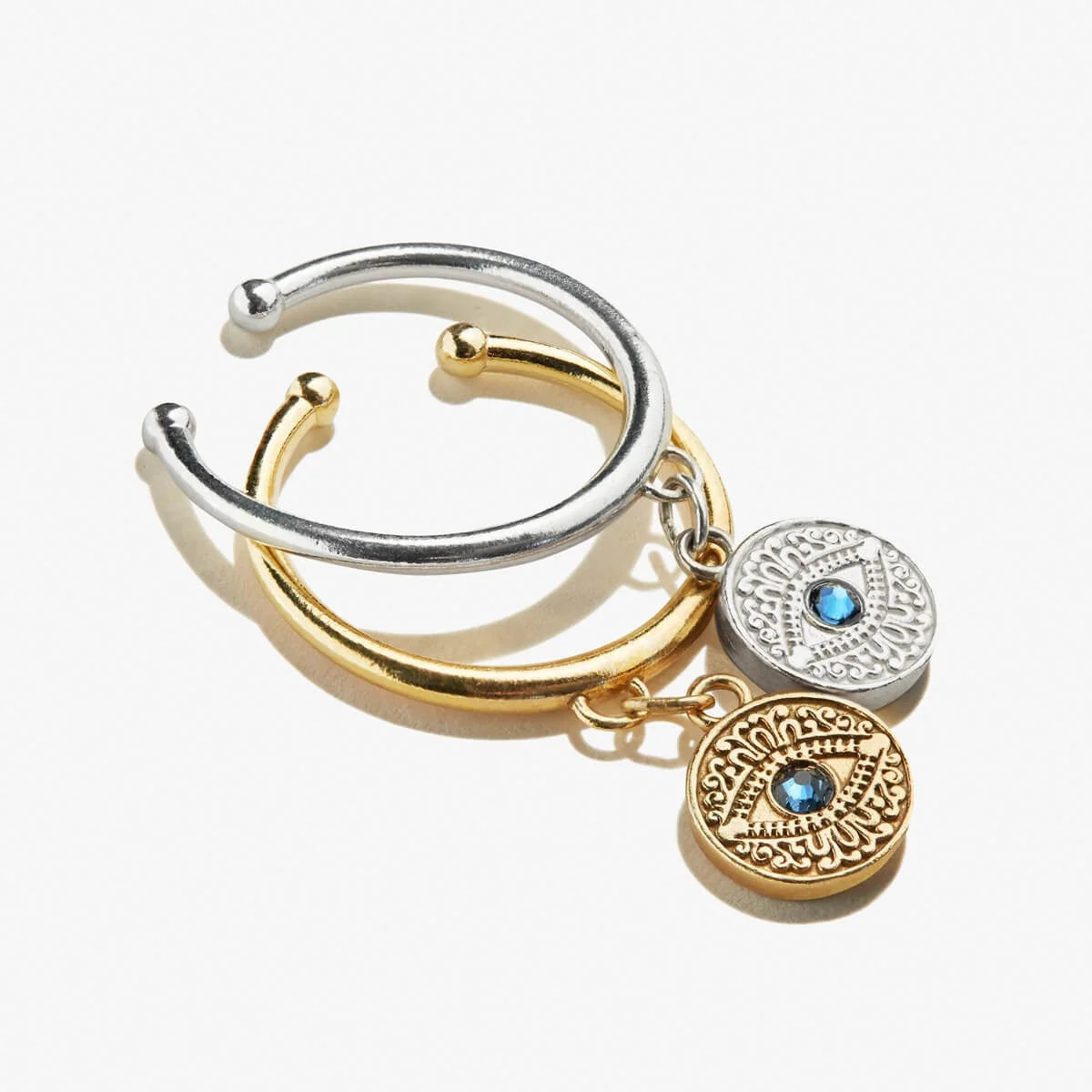 Evil Eye Charm Ring - Image 4