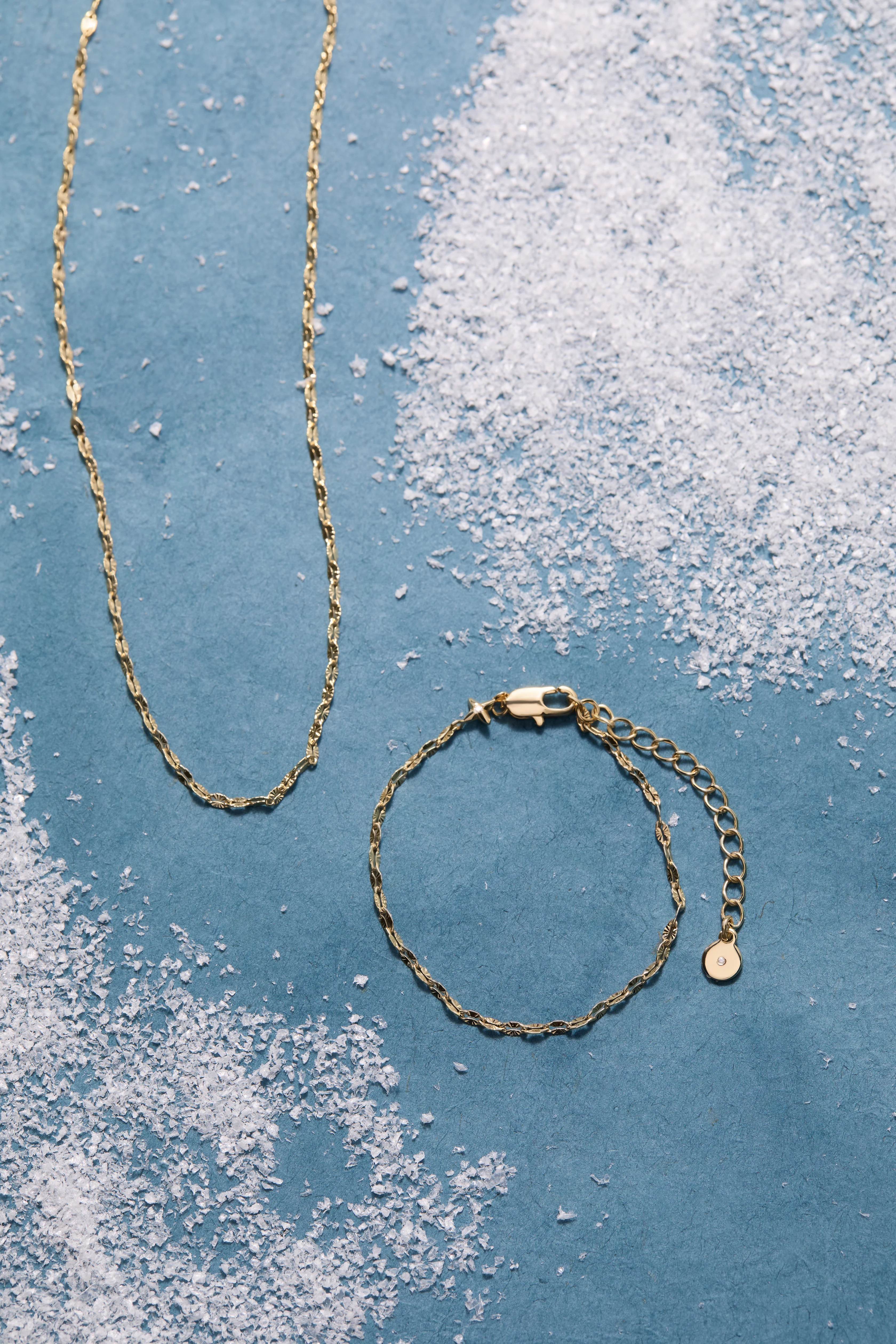 Multi Faceted Chain Necklace - Image 6