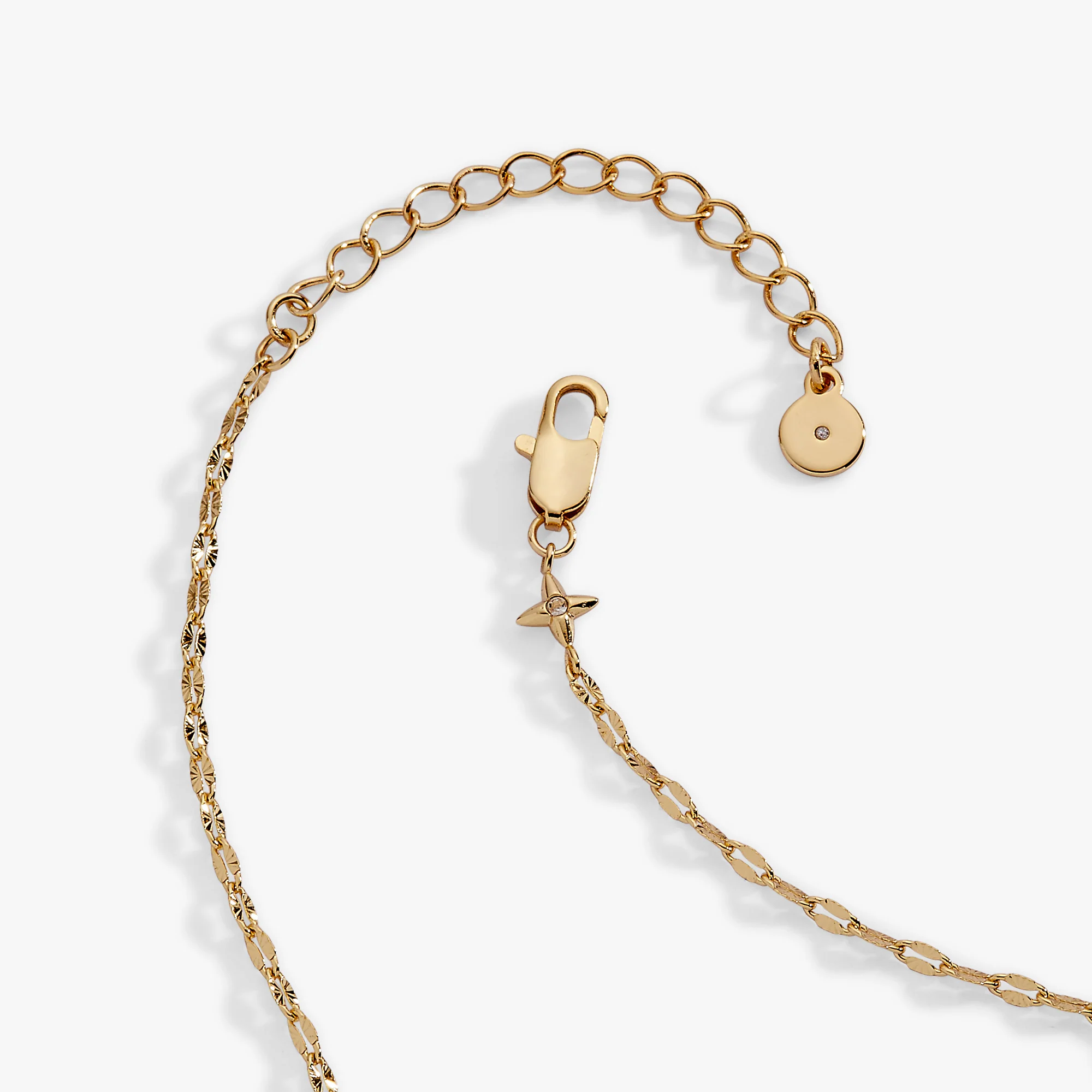 Multi Faceted Chain Necklace - Image 5