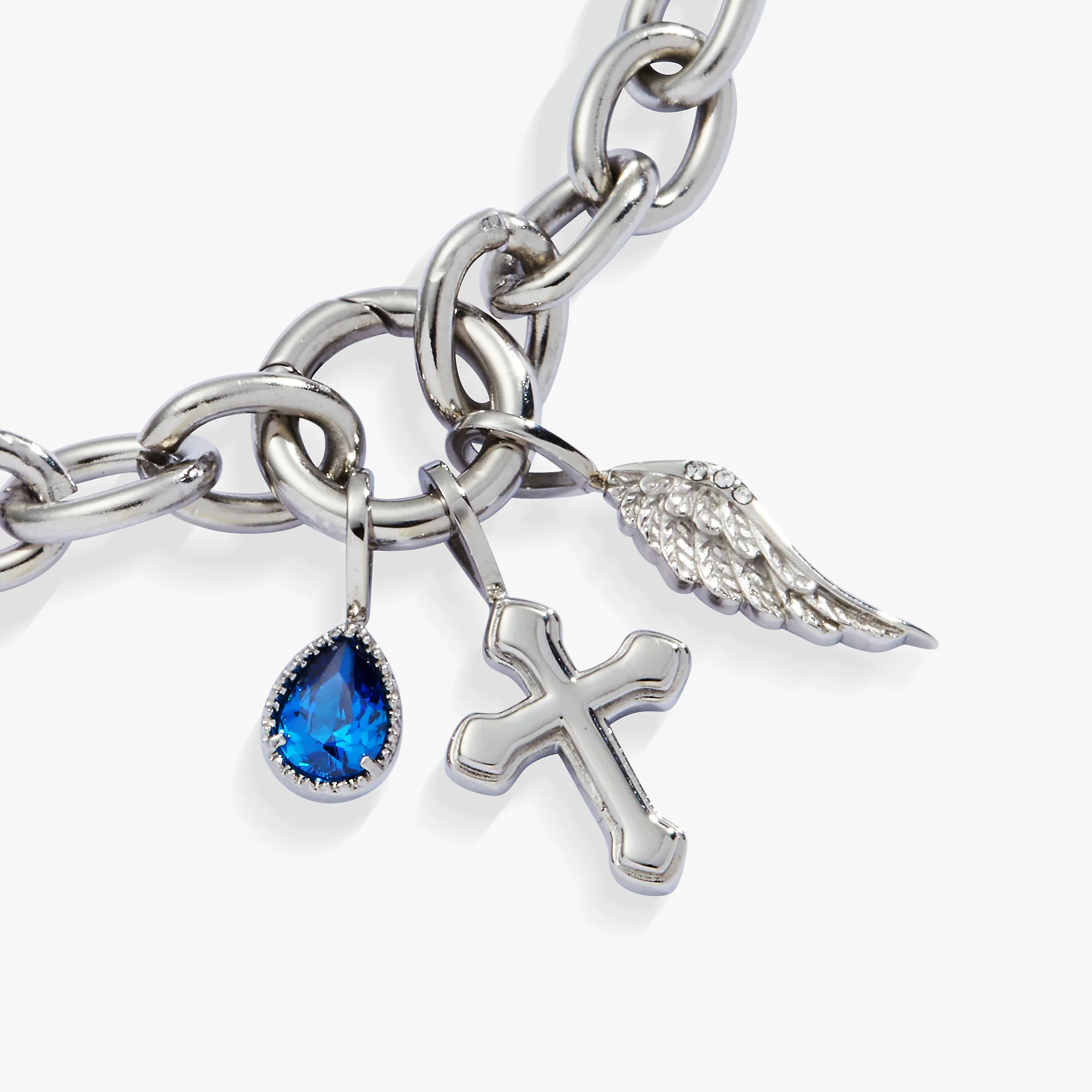 Faith Trio Interchangeable Charm Bracelet - Image 2