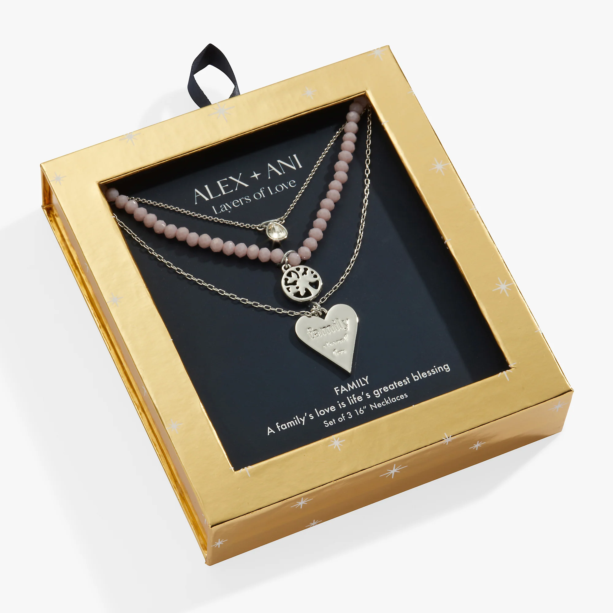 Family Layered Necklace Set - Image 2