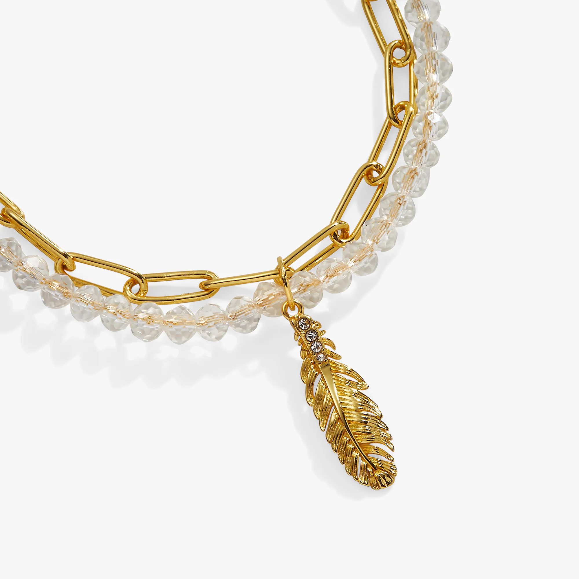 Feather Chain Bracelet - Image 3