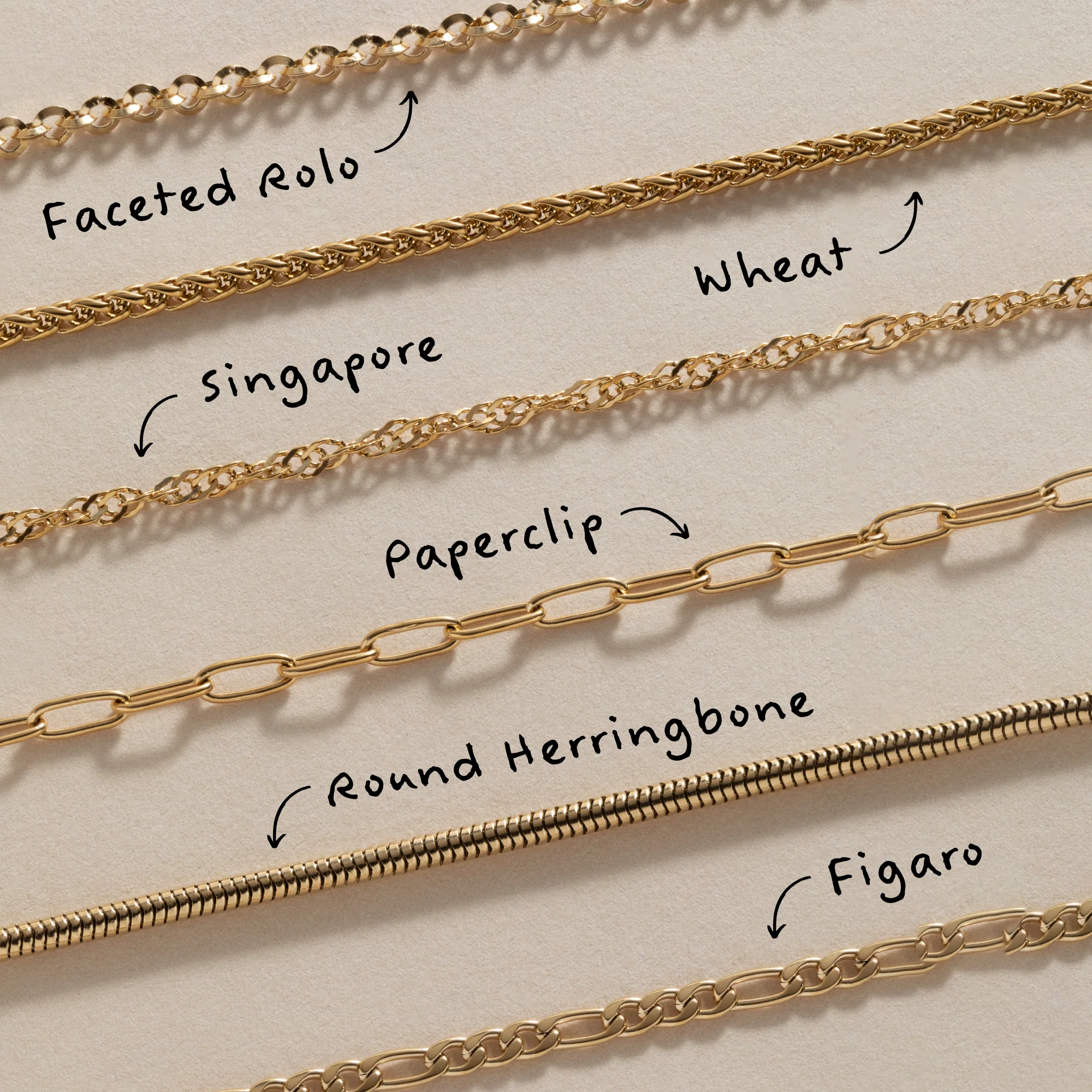 Figaro Charm & Layering Necklace - Image 4