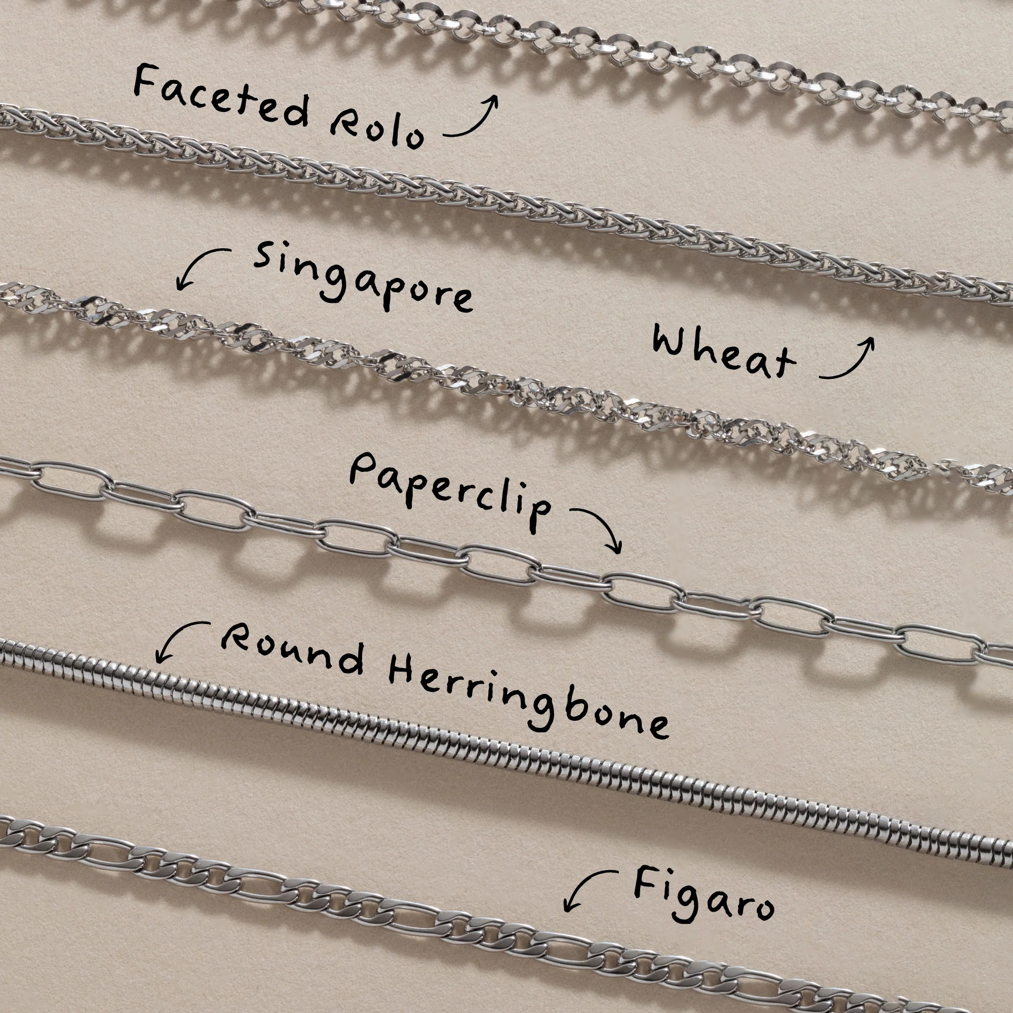 Figaro Charm & Layering Necklace - Image 9