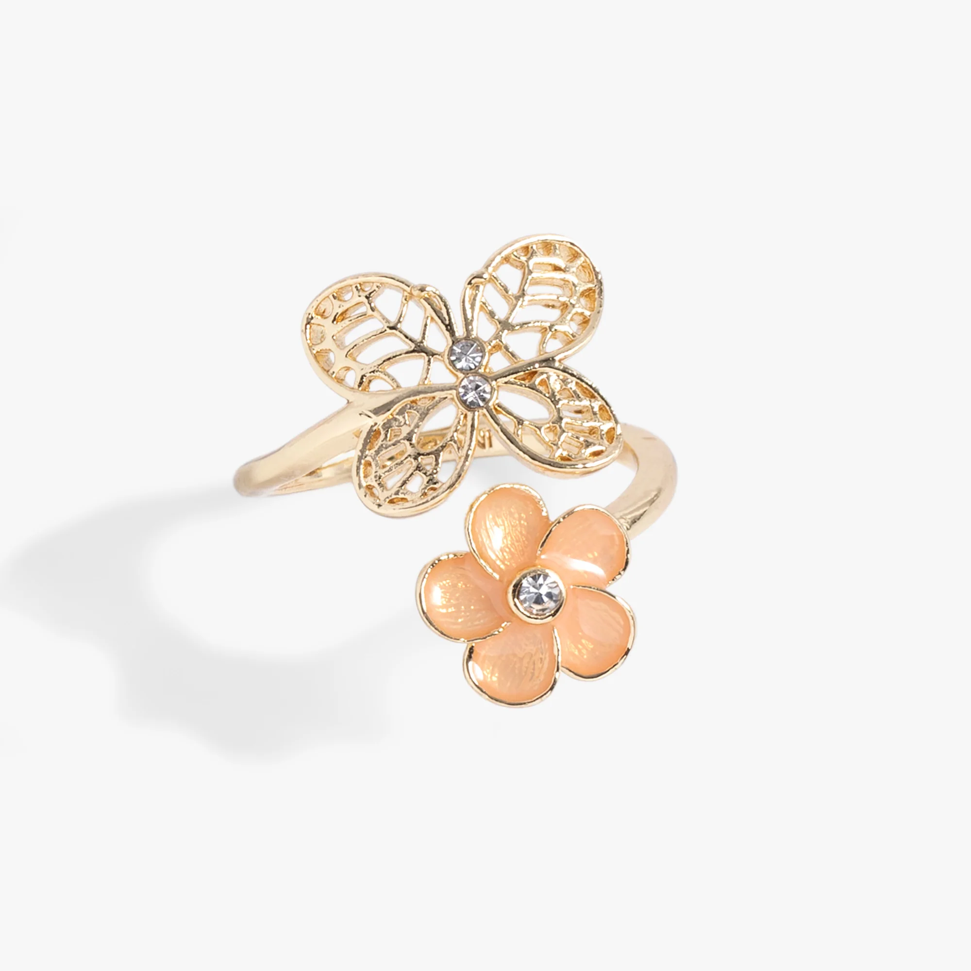 Filigree Butterfly Ring - Image 2