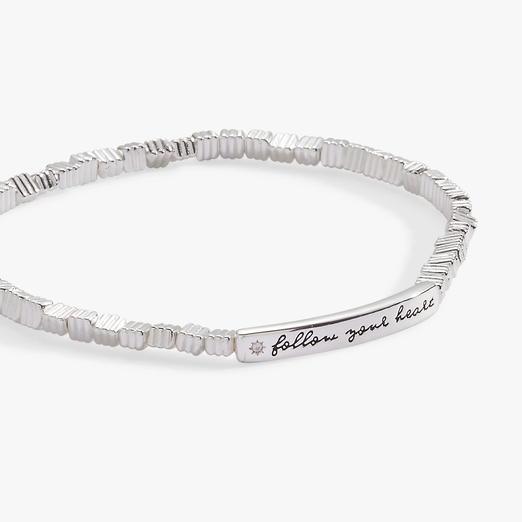 Follow Your Heart Stretch Bracelet - Image 6