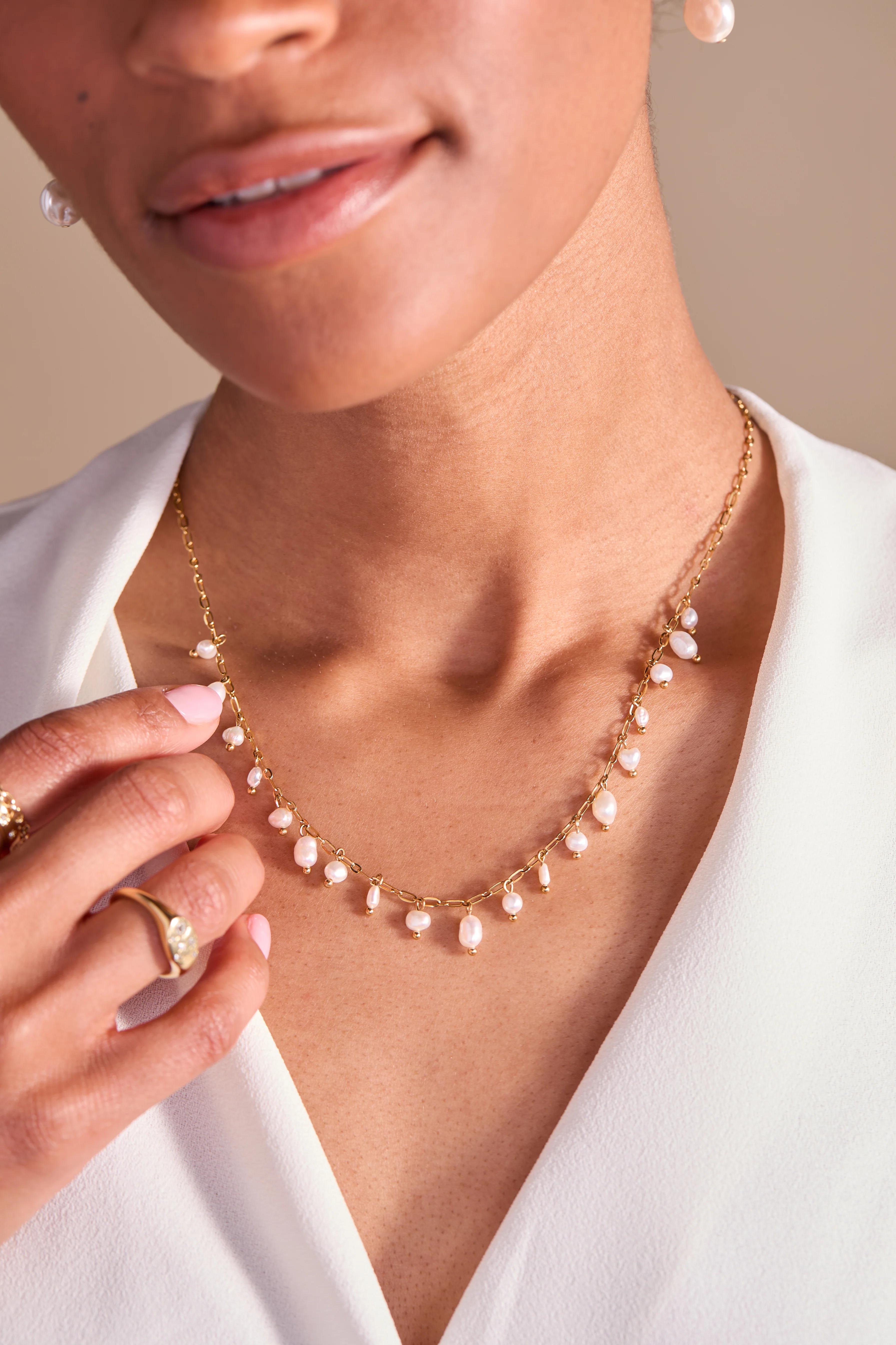 Freshwater Pearl Necklace - Image 7