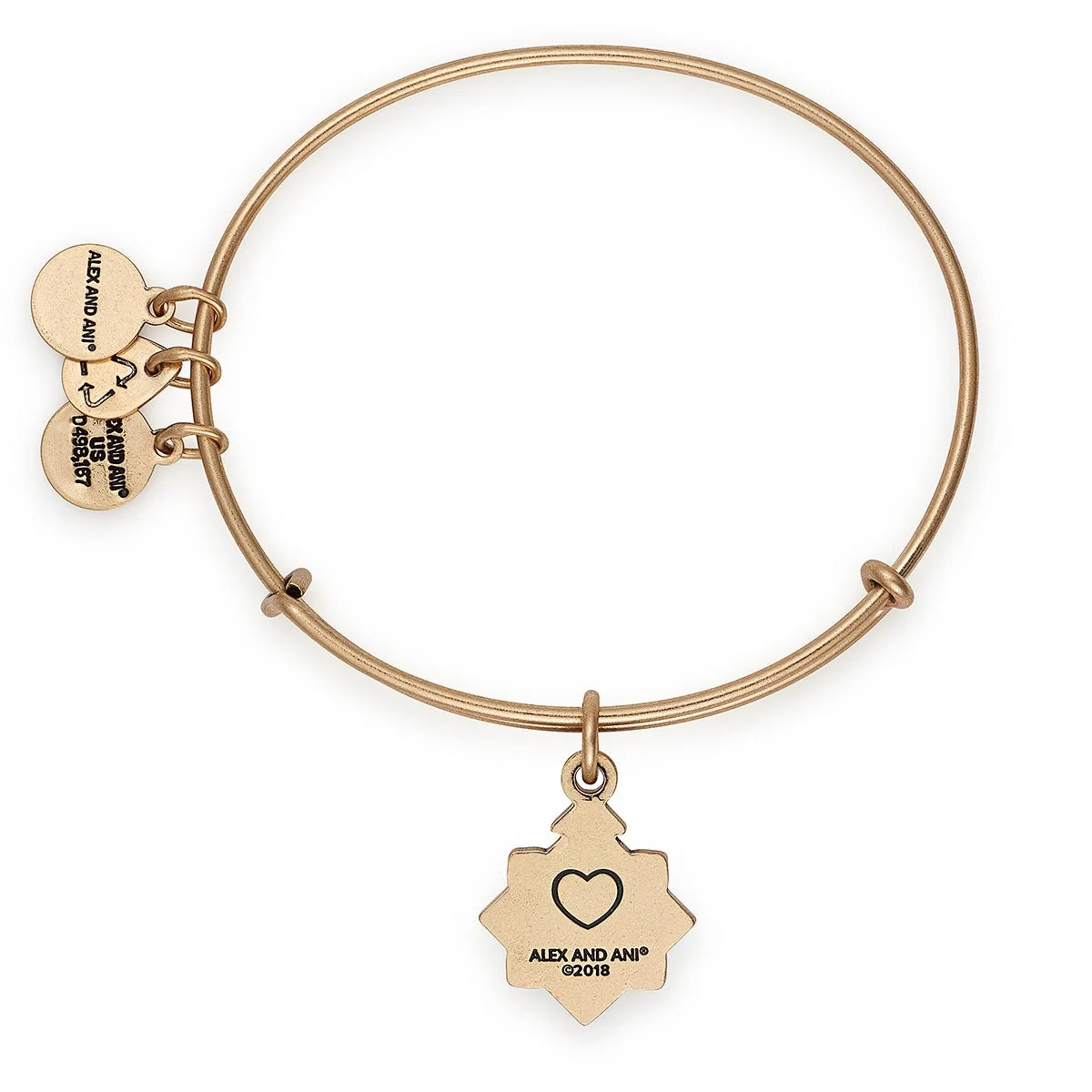 'Friend' Charm Bangle - Image 2