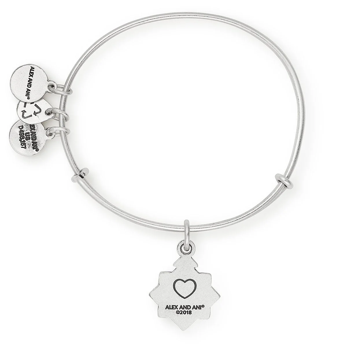 'Friend' Charm Bangle - Image 4