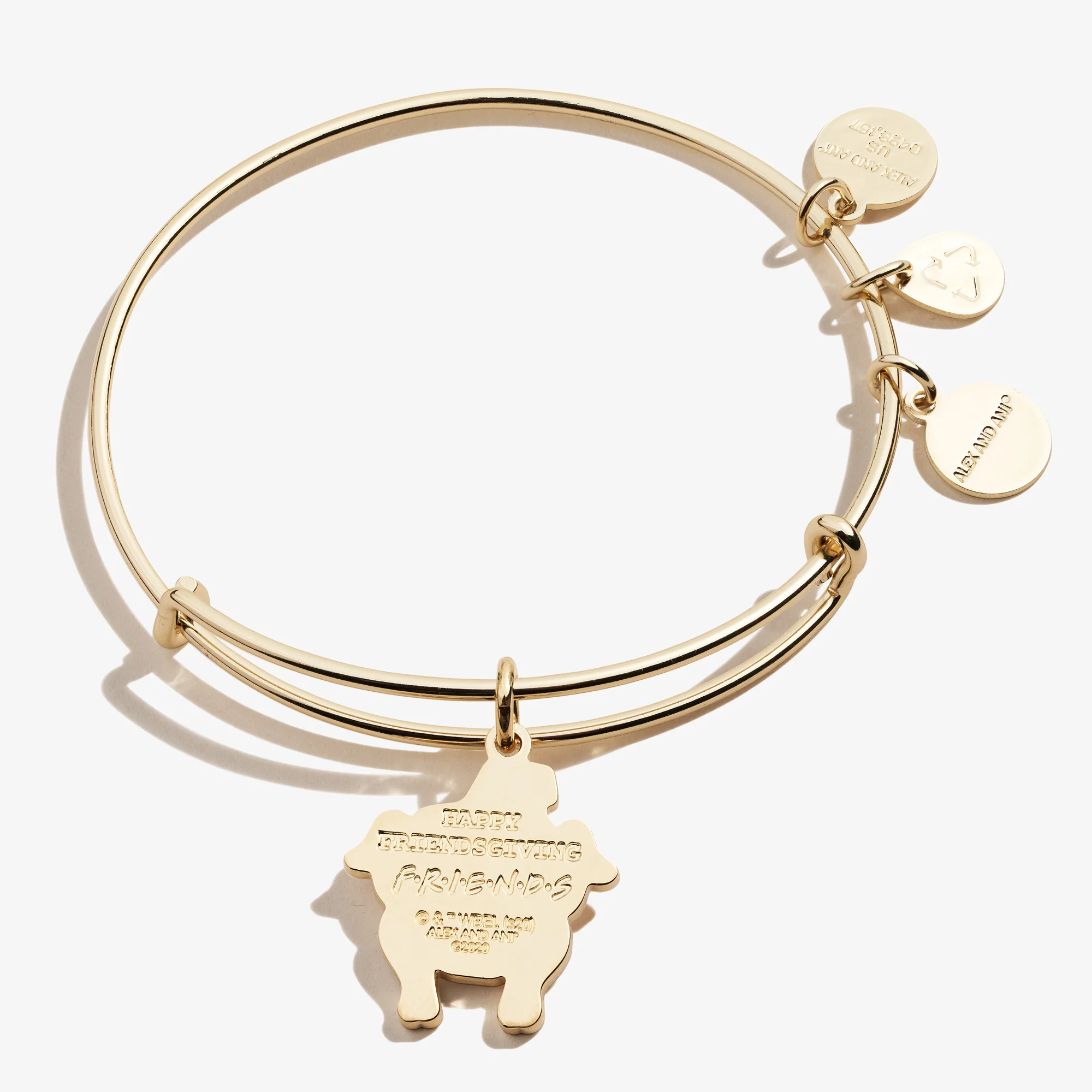 FRIENDS⢠Thanksgiving Turkey Charm Bangle - Image 3