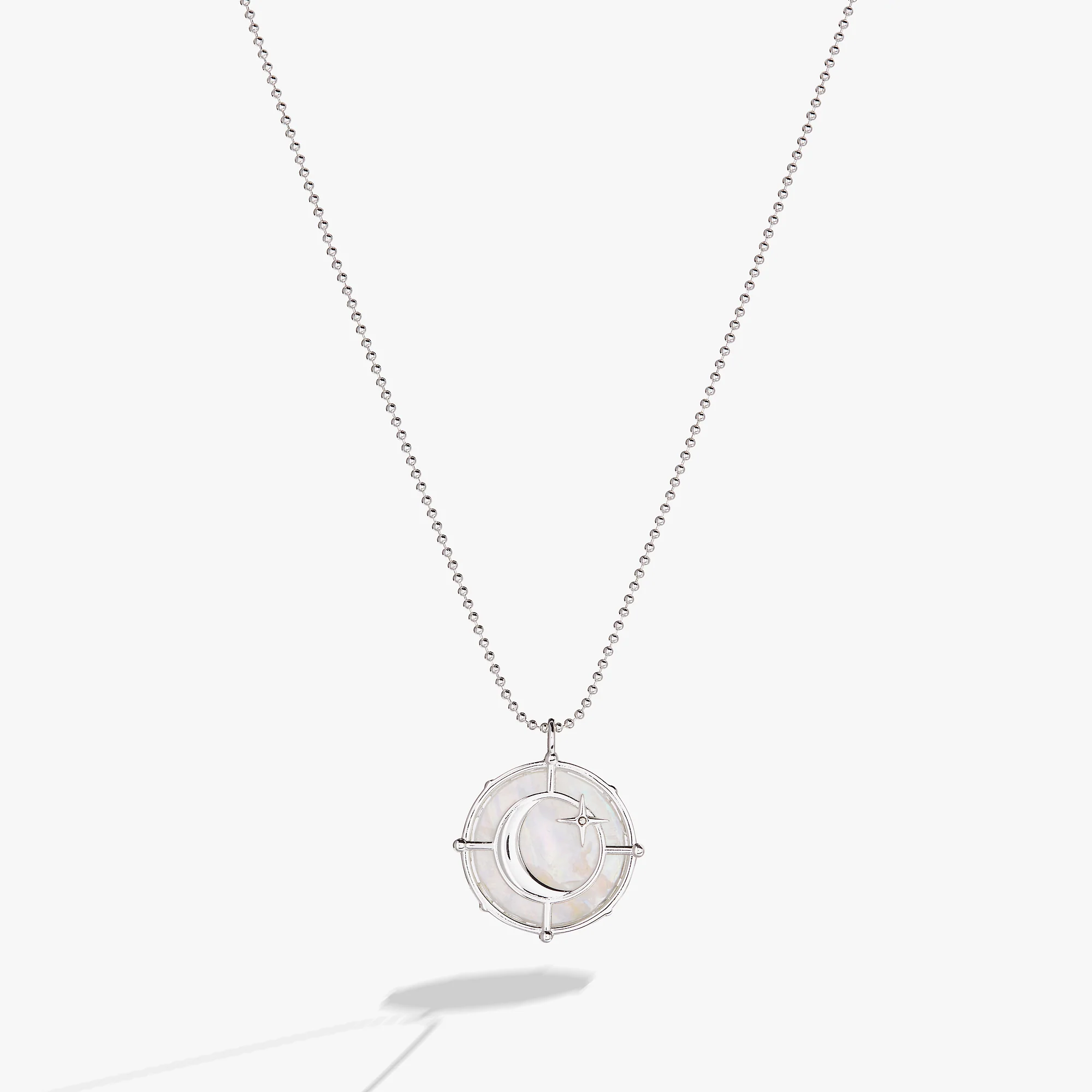 Gemini Zodiac Double-Sided Charm Necklace - Image 2