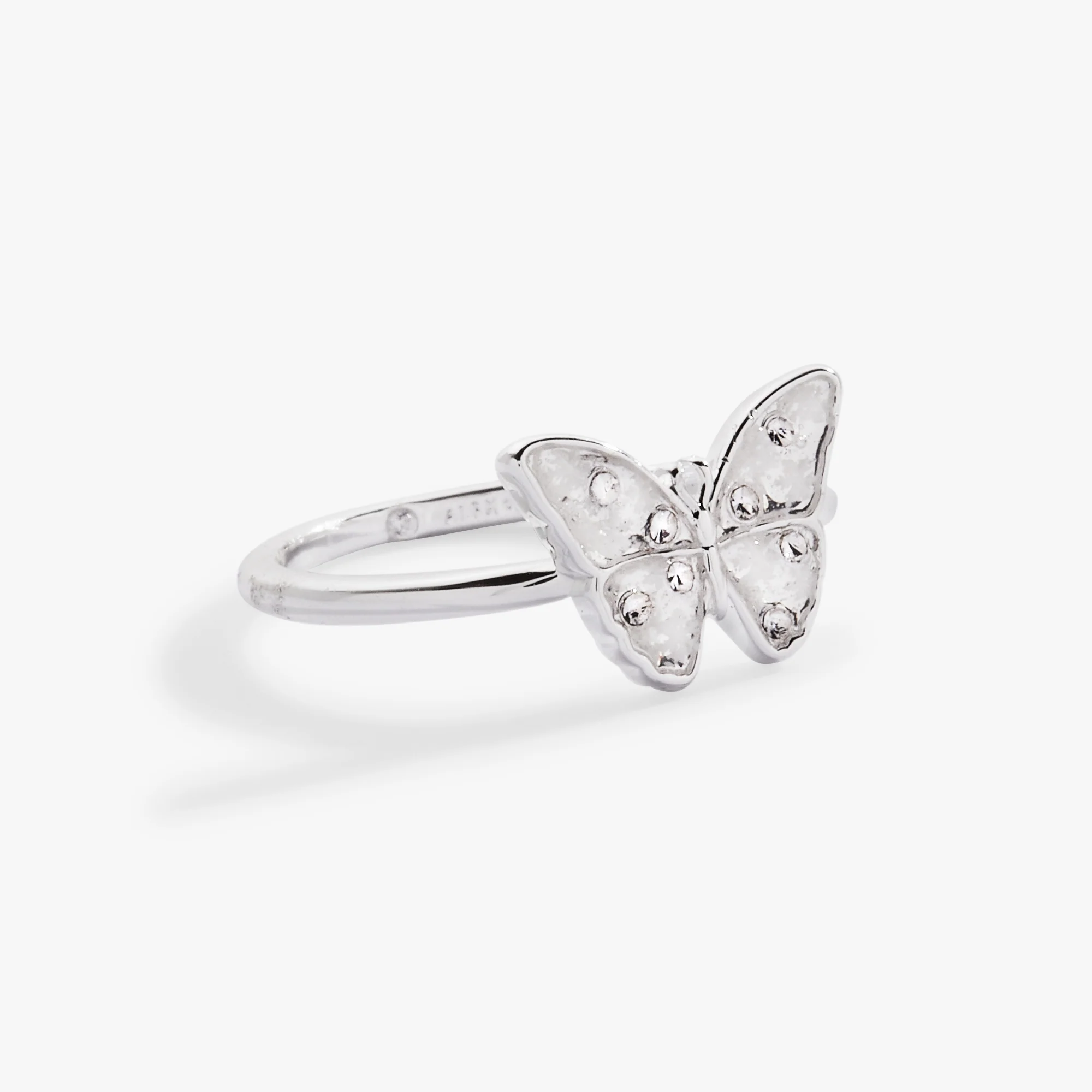 Glass Butterfly Statement Ring - Image 3
