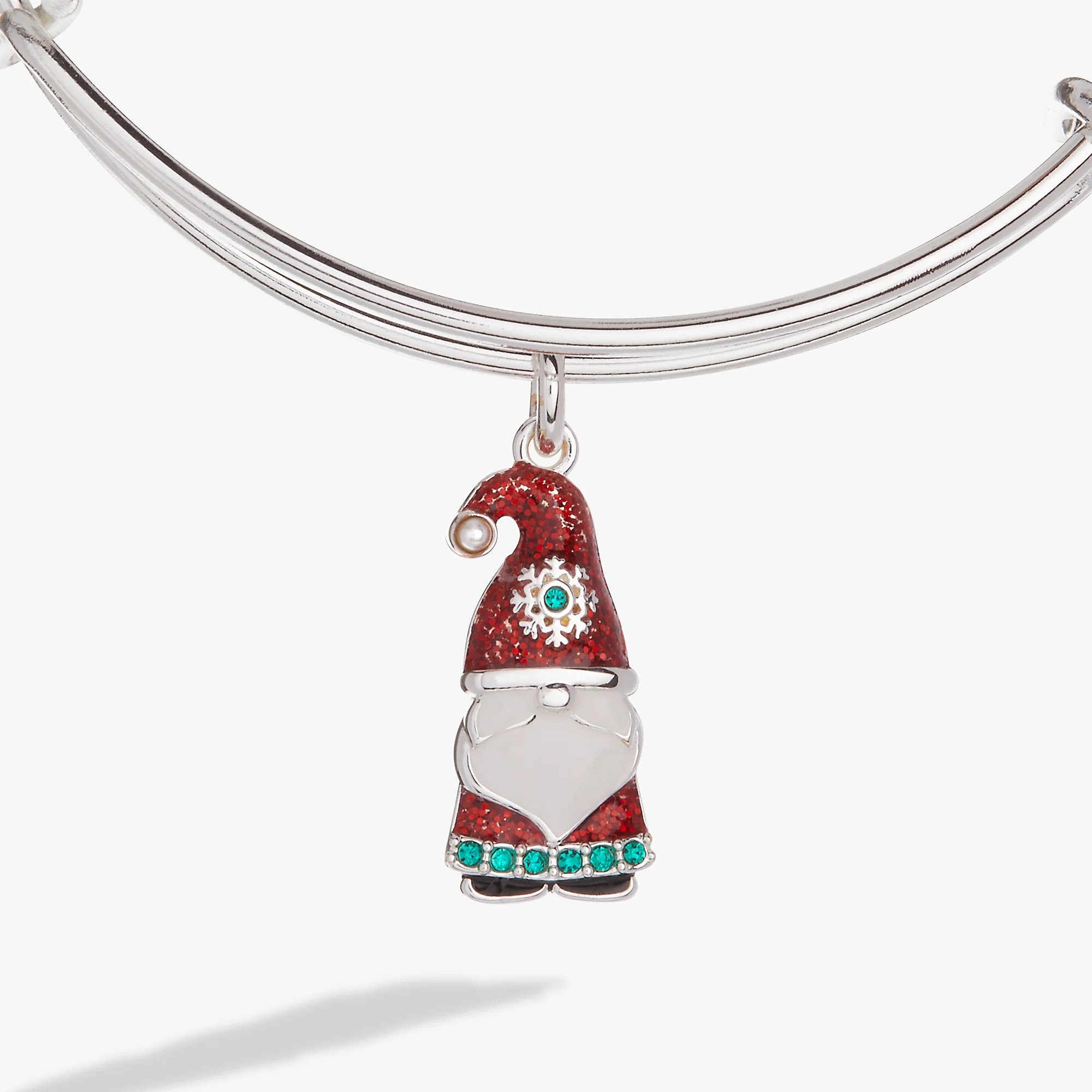 'Gnome for Christmas' Charm Bangle - Image 3