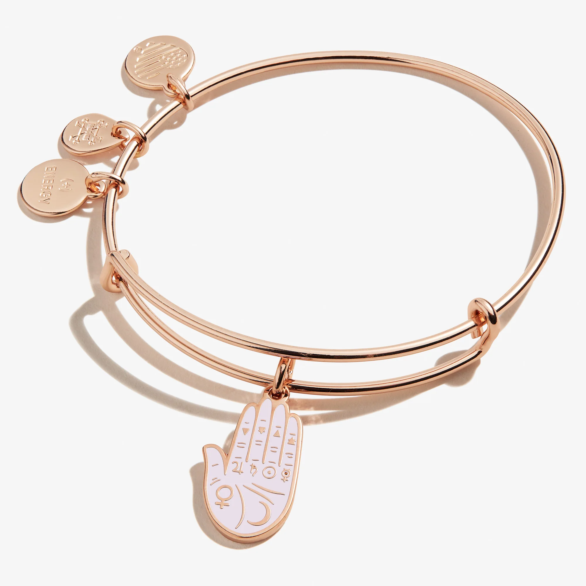 Good Fortune Palmistry Charm Bangle - Image 5