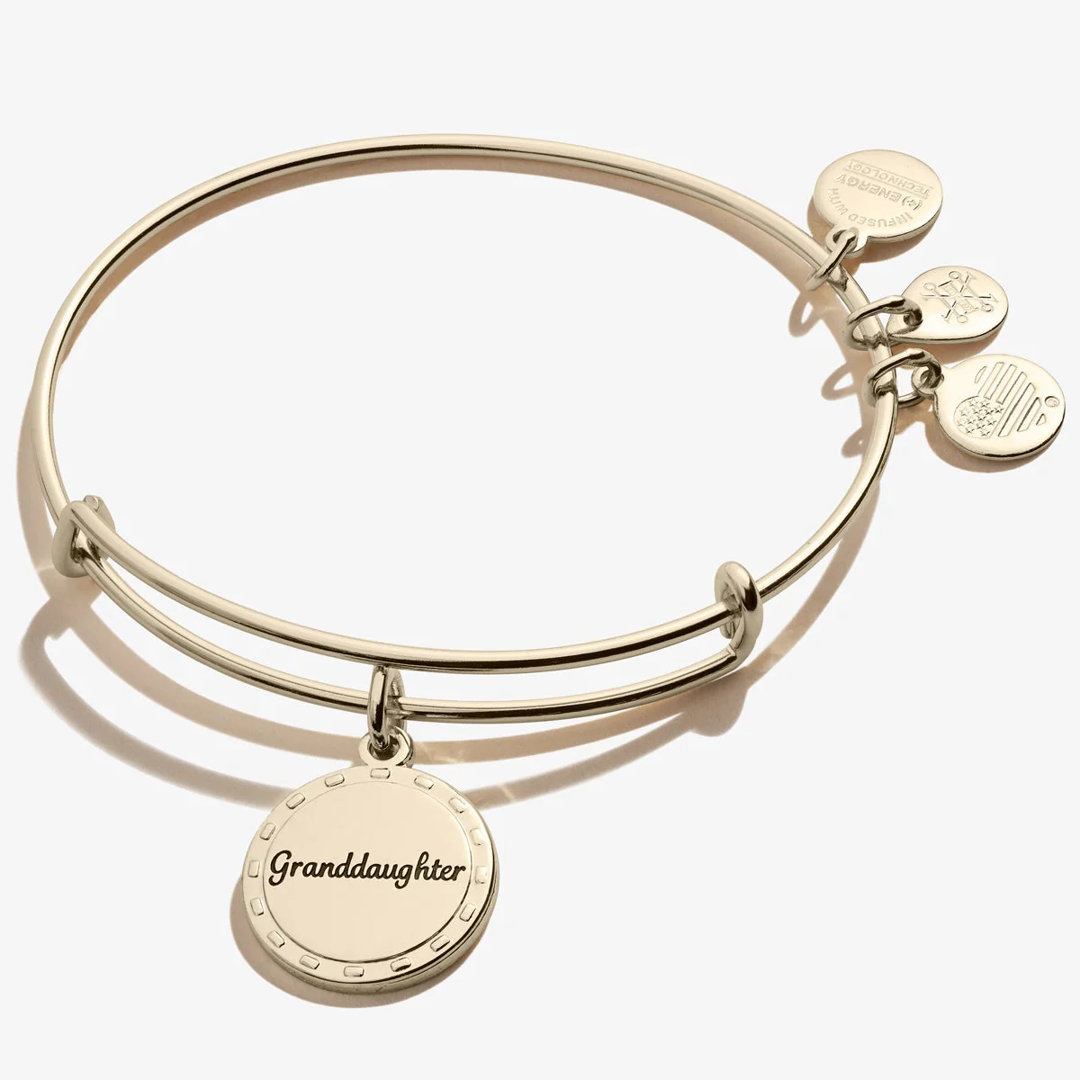 Granddaughter, 'By Your Side' Charm Bangle - Image 4