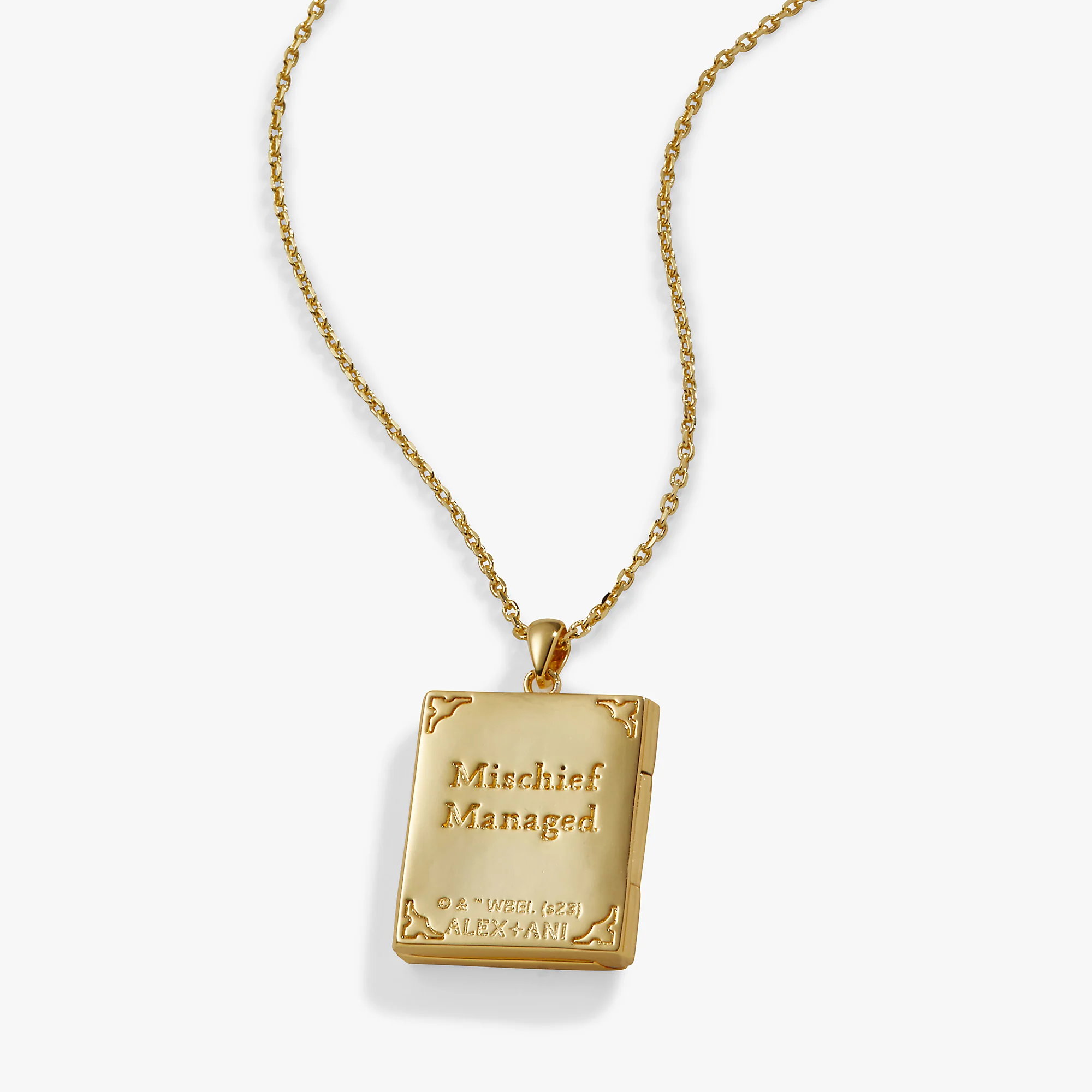 Harry Potter™ Mischief Managed Locket Necklace - Image 4