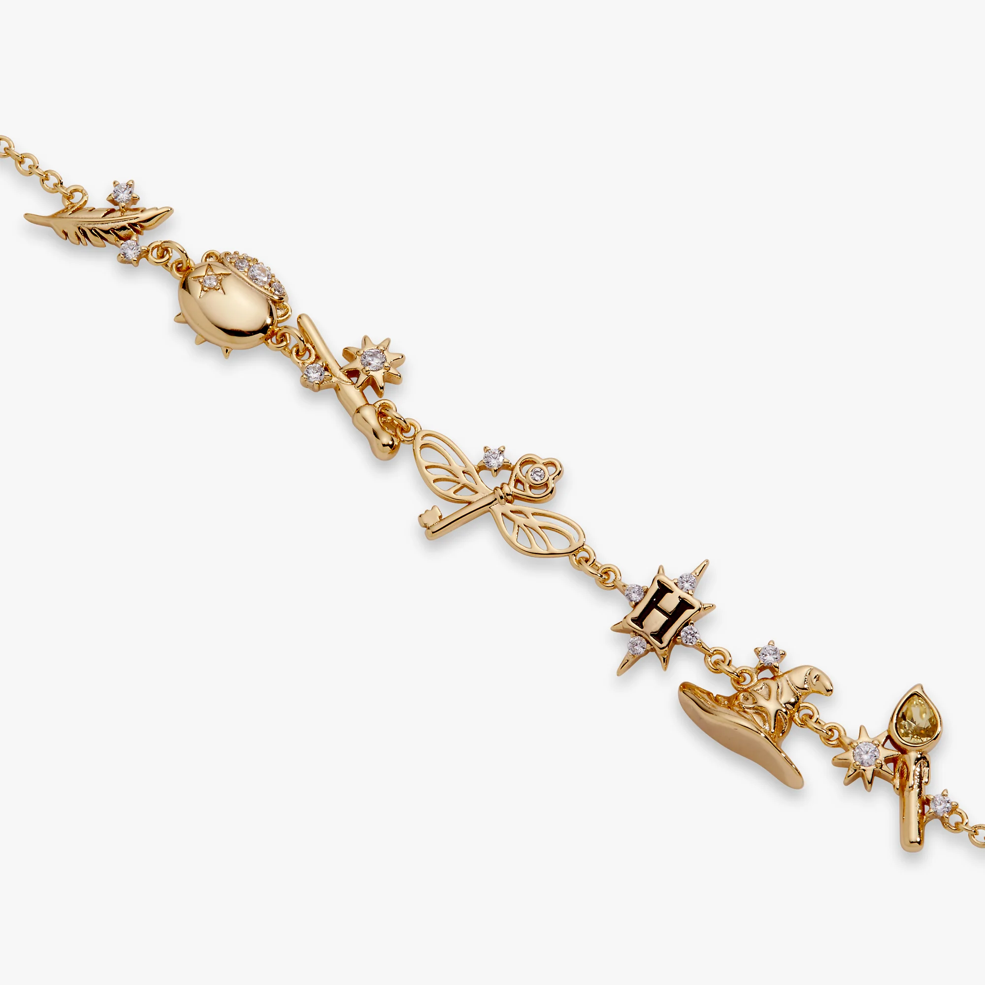 Harry Potter™ Mixed Icon Inline Charm Bracelet - Image 3