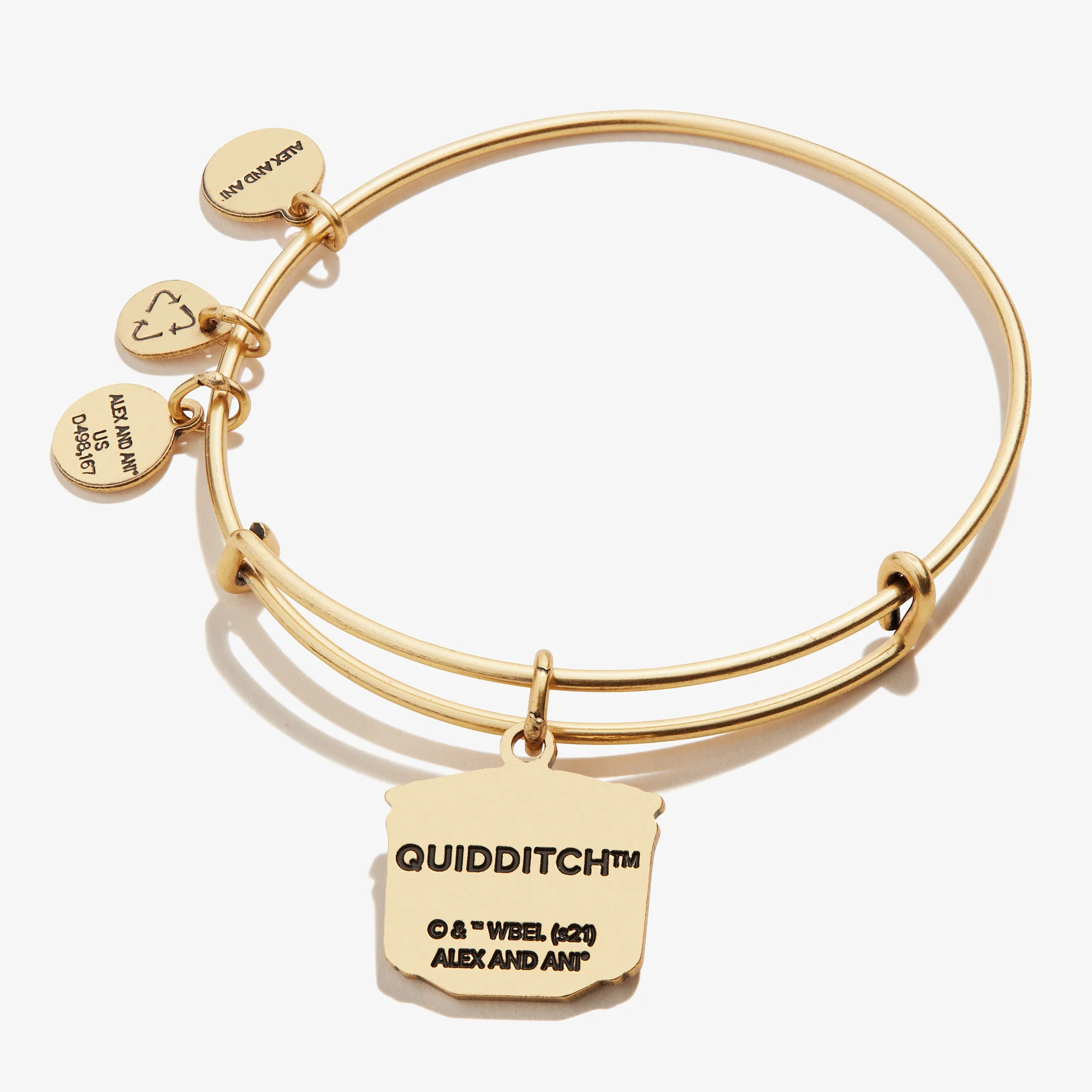 Harry Potter™ 'Quidditch Pitch' Charm Bangle - Image 2