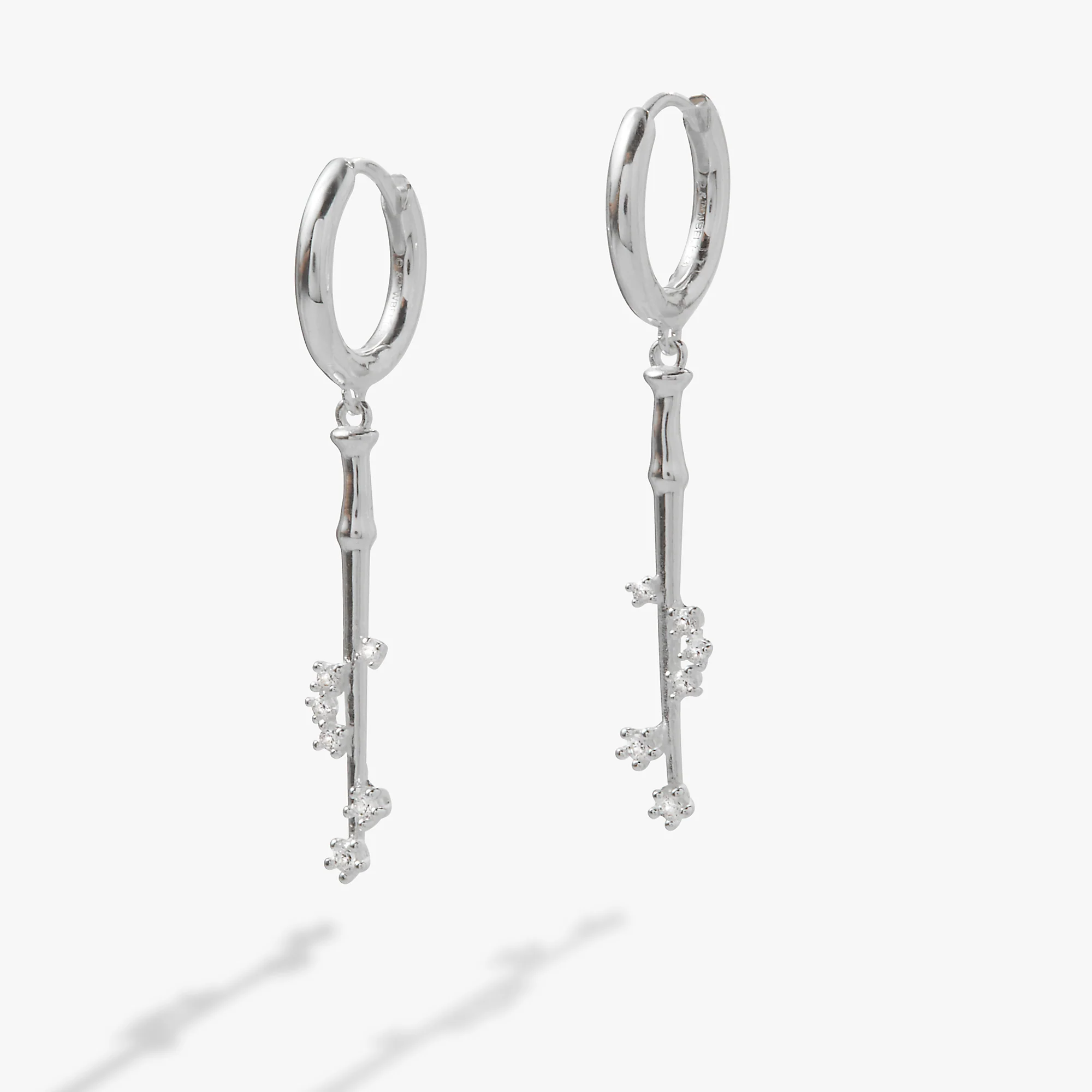 Harry Potter™ Wand Hoop Earrings - Image 2