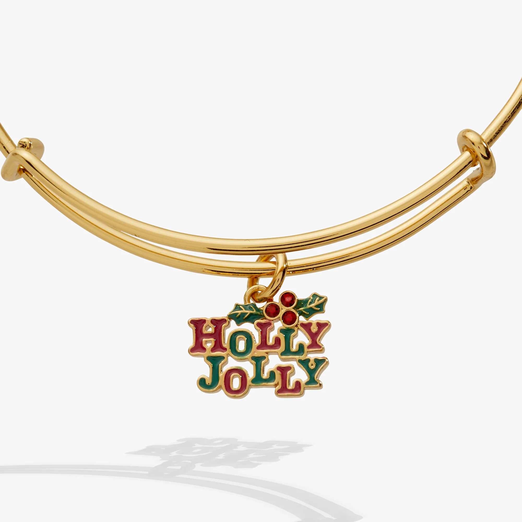 'Holly Jolly' Charm Bangle - Image 3