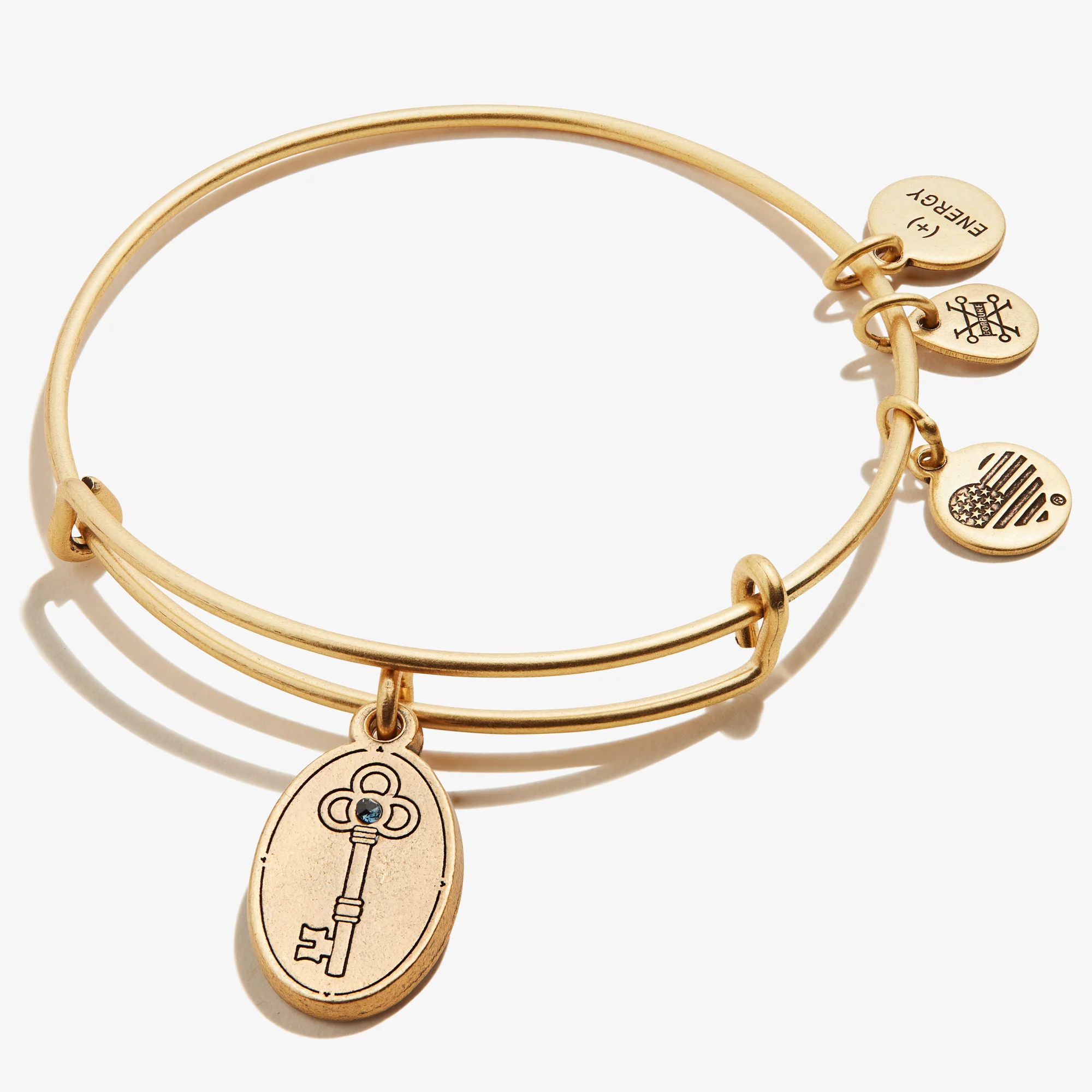 Key to Wisdom Charm Bangle - Image 3