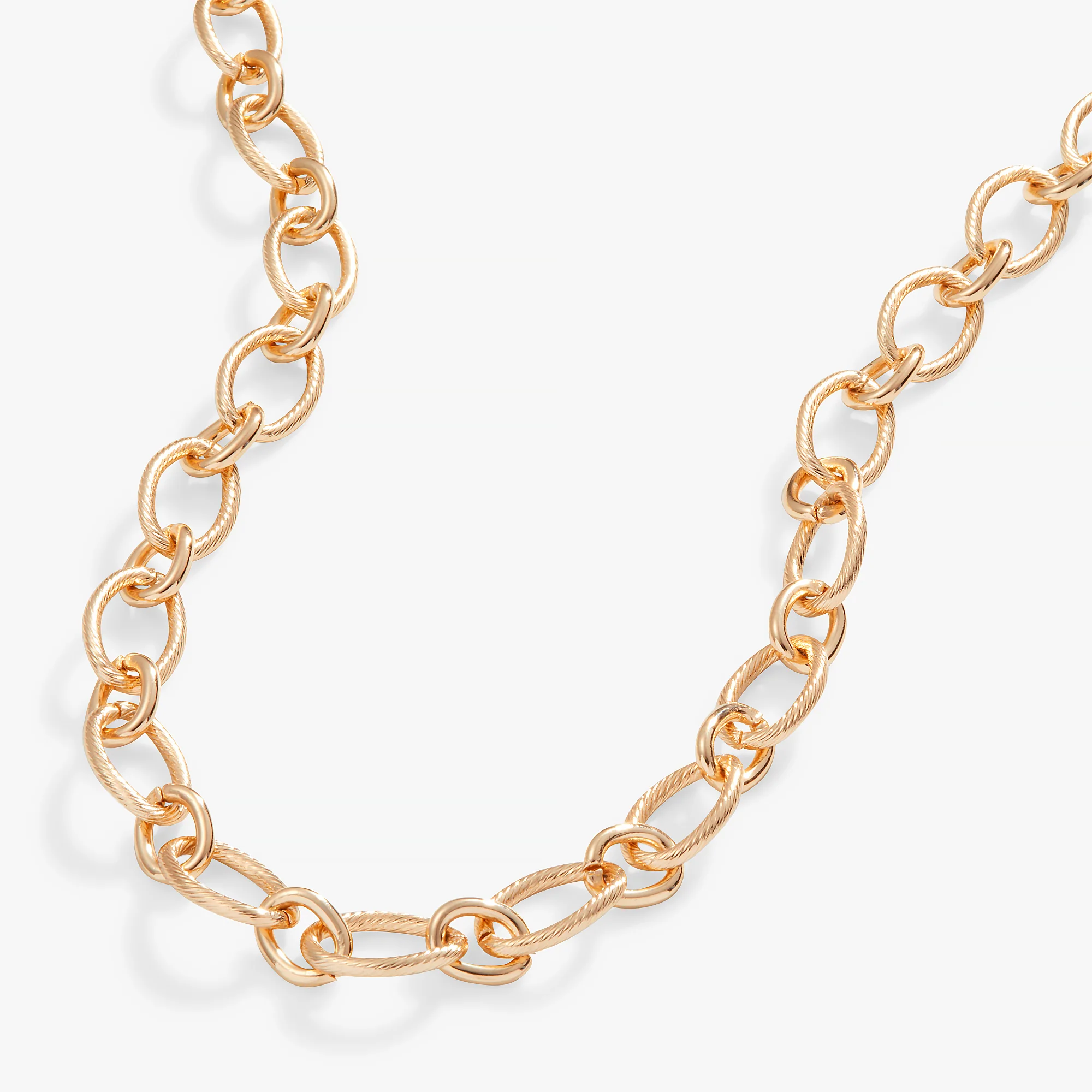 Large Link Carabiner Clasp Necklace - Image 5