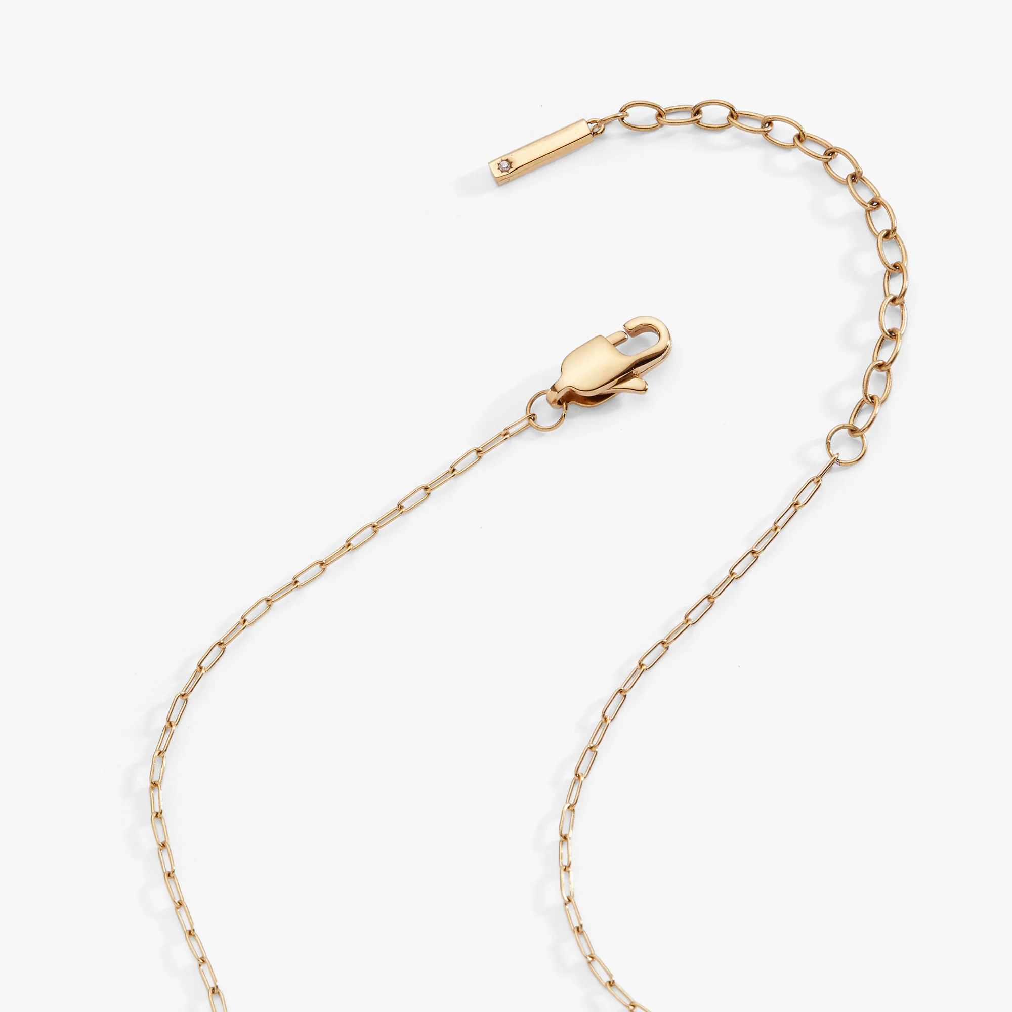 Leo Zodiac Charm Cluster Necklace - Image 5