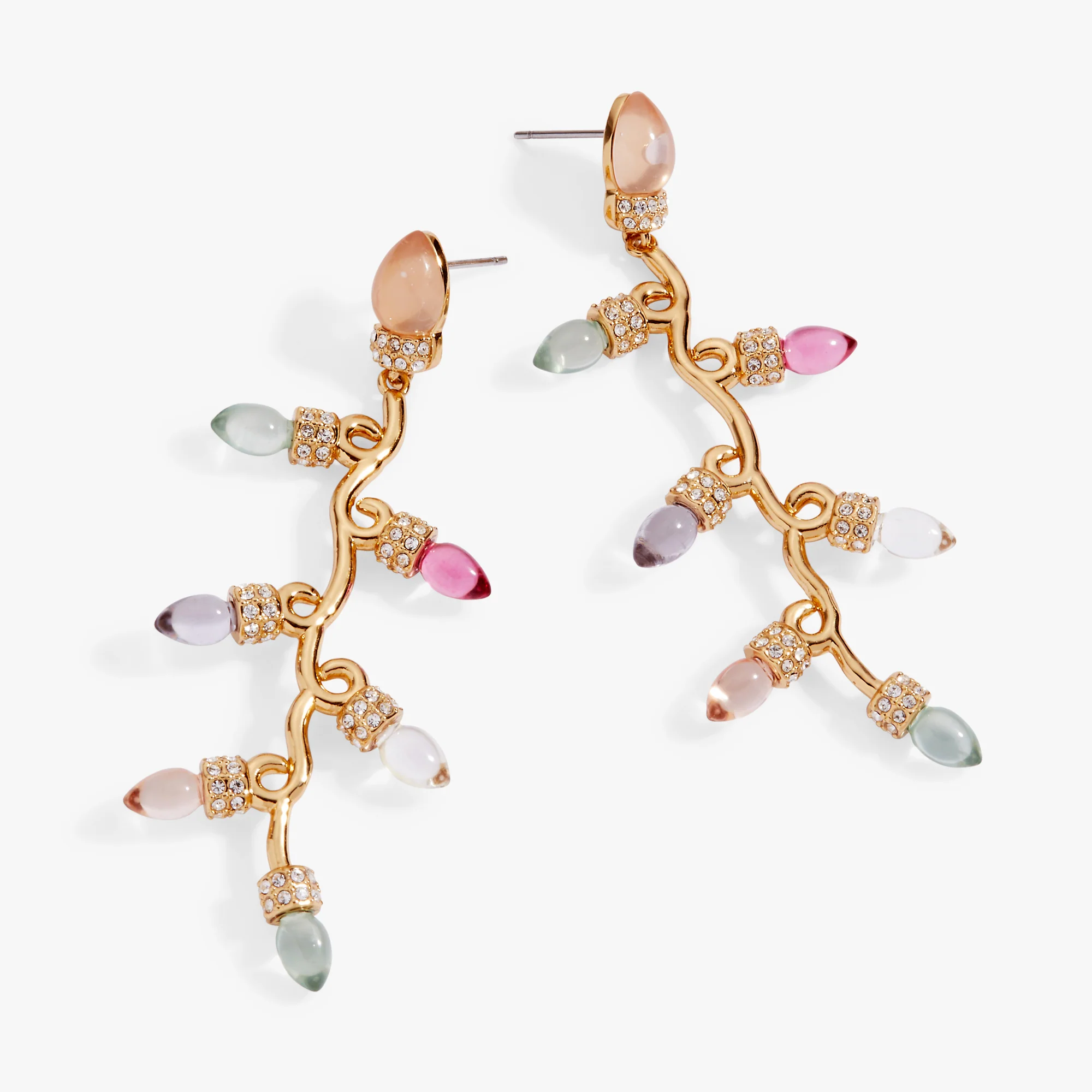 Christmas Muted Light Bulb Earrings - Image 3