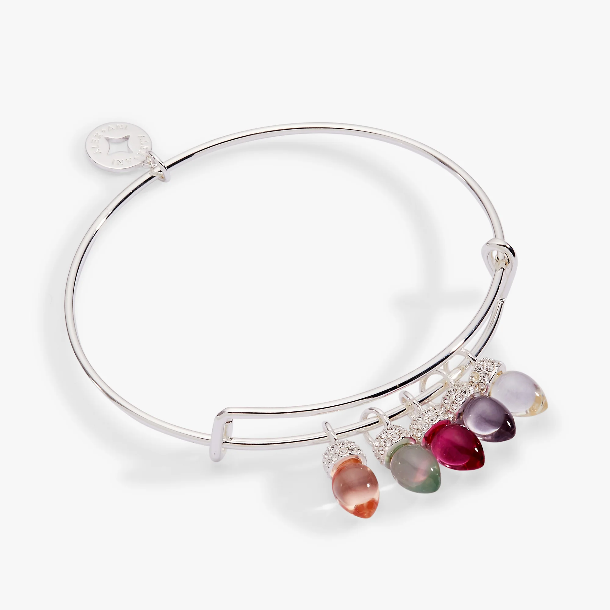 Christmas Muted Light Bulb Charm Bangle - Image 4