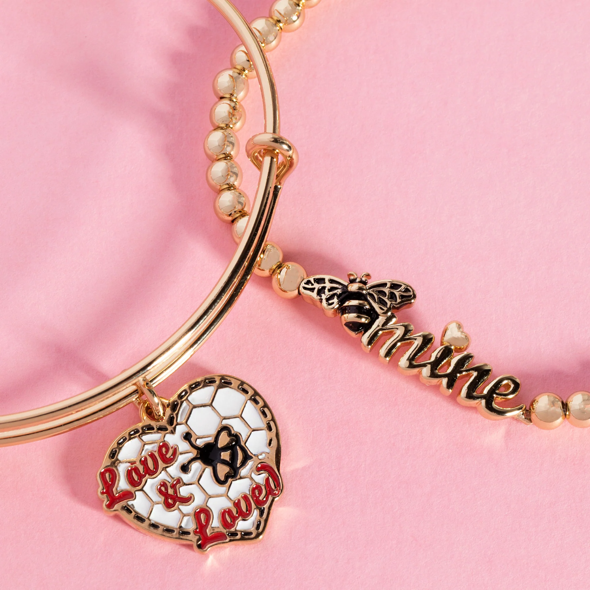 “Love and Bee Loved” Bangle - Image 2