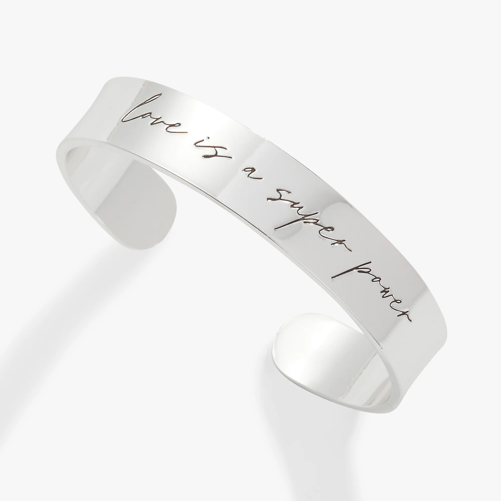 Love is a Superpower Cuff Bracelet - Image 4