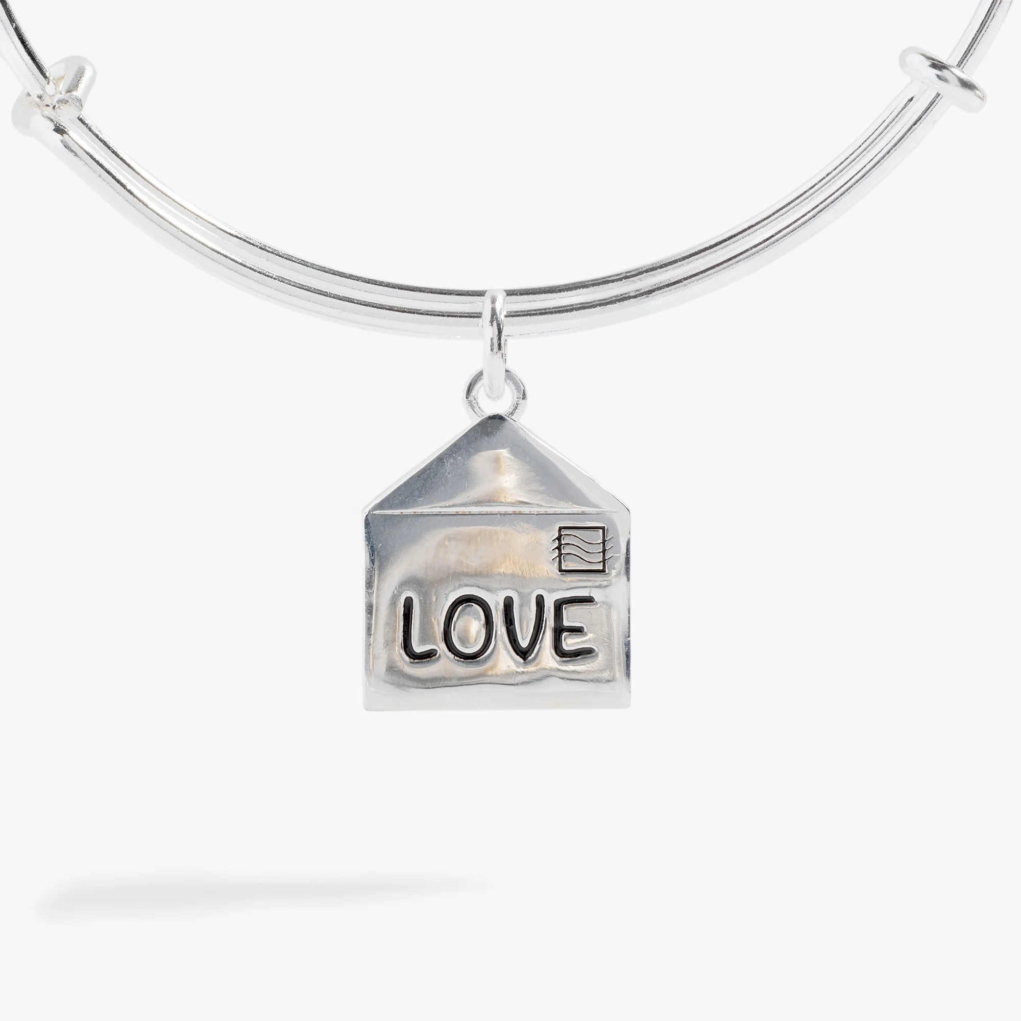 Love Letter Charm Bangle - Image 2