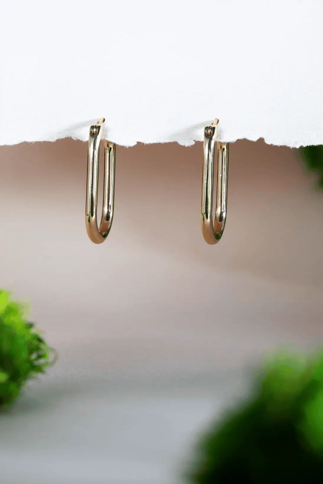 Love and Luck Wheel Hoop Earrings - Image 3
