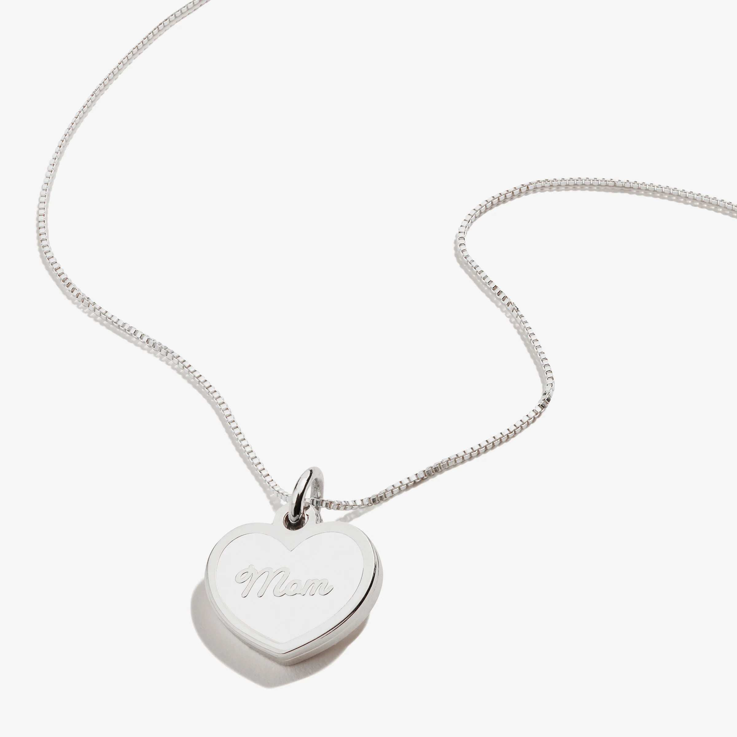 'Love You Unconditionally' Mom Duo Charm Necklace