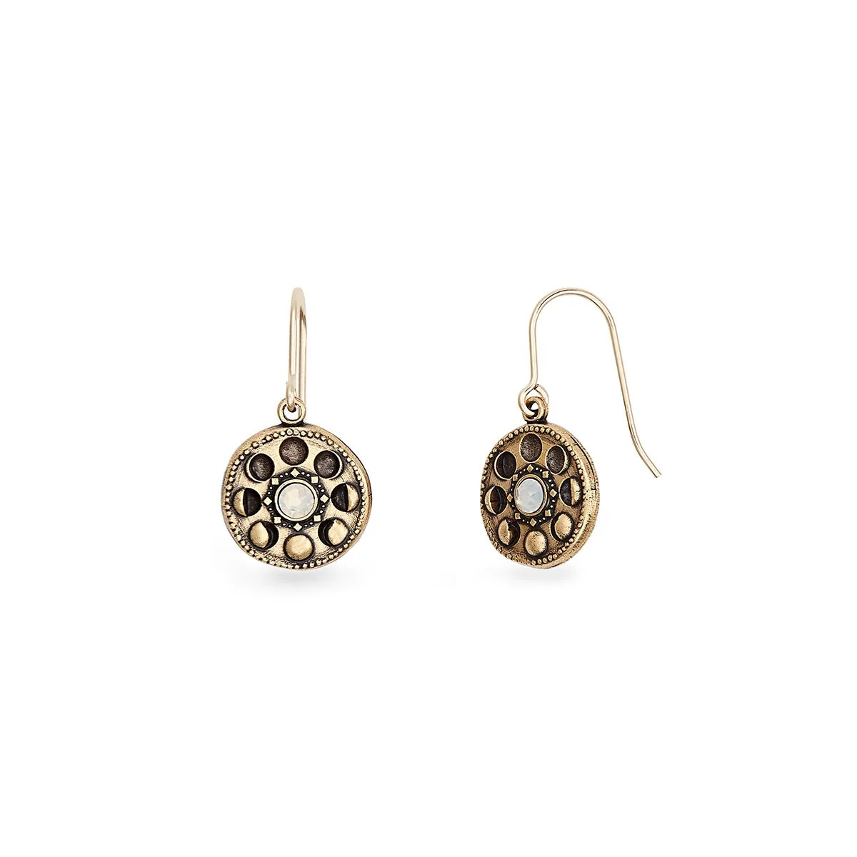 Moon Phase Hook Earrings - Image 3