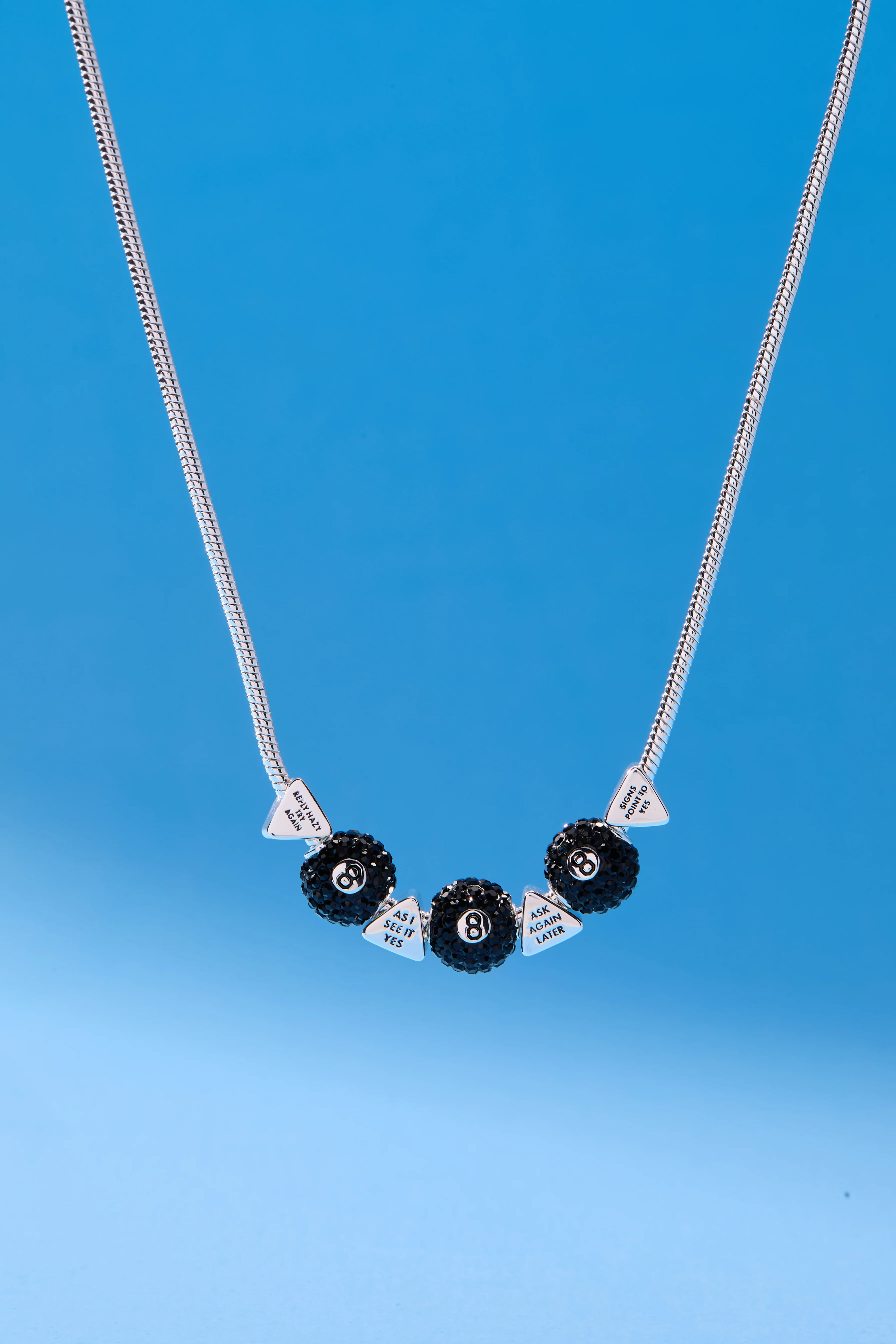 Magic 8 Ball™ Slider Charm Necklace - Image 5