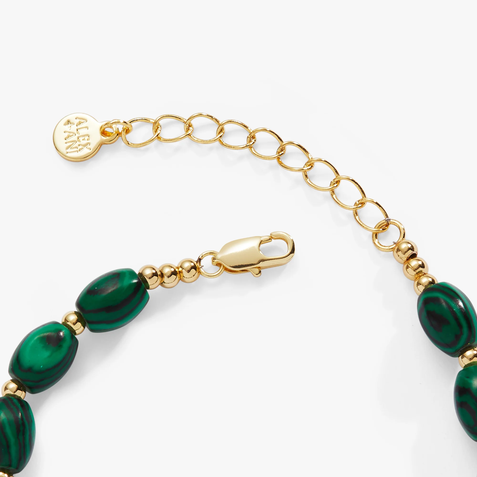 Malachite Charm Bracelet - Image 4