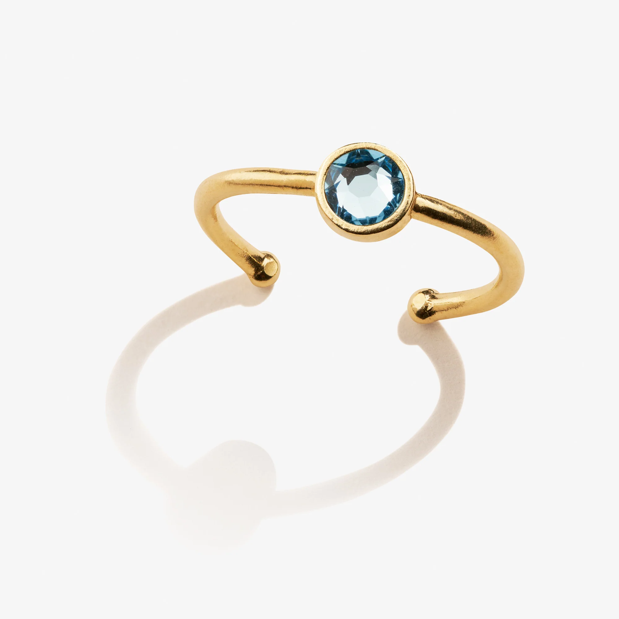 Aquamarine Birthstone Ring, March - Image 2