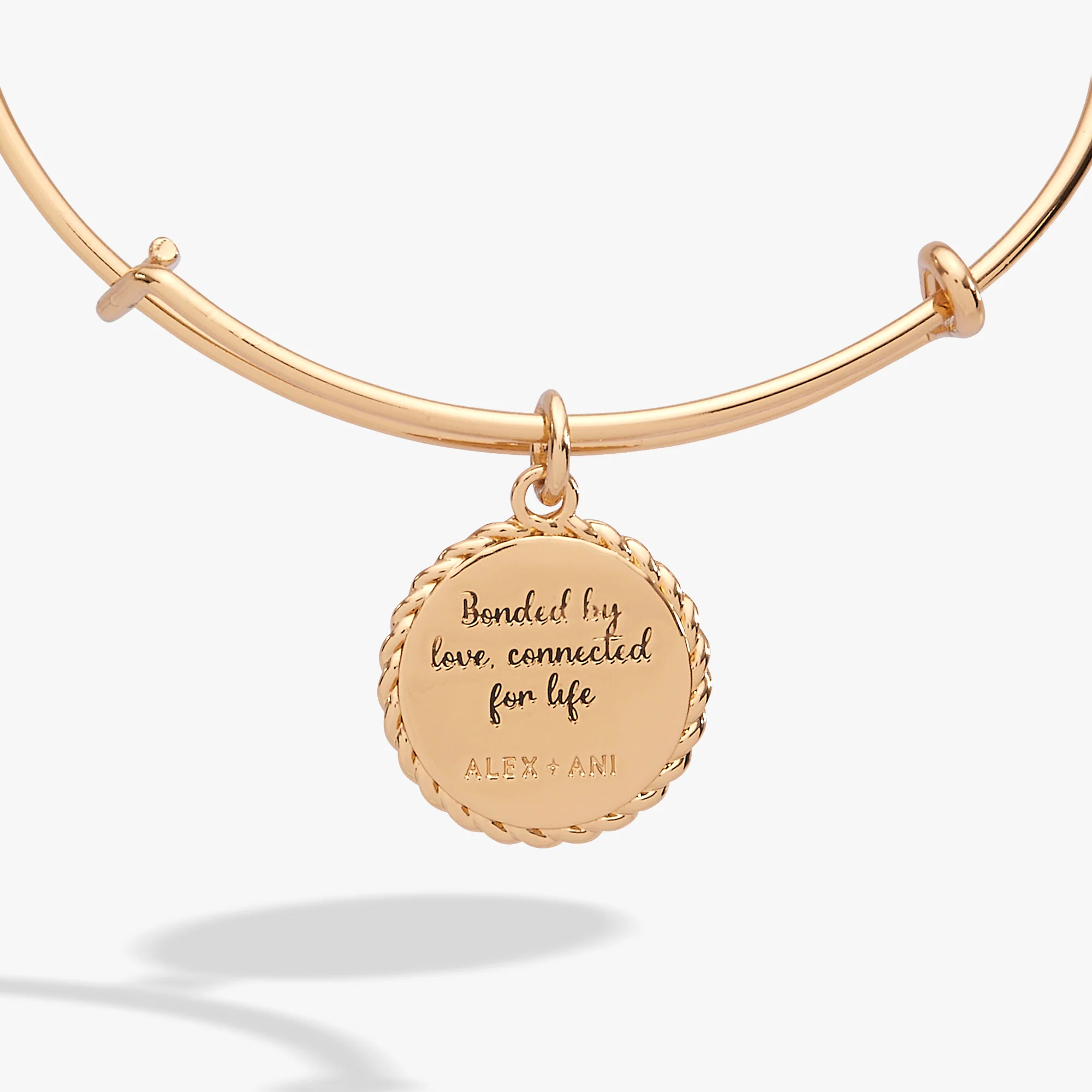 Mom 'Bonded By Love, Connected For Life' Charm Bangle - Image 2