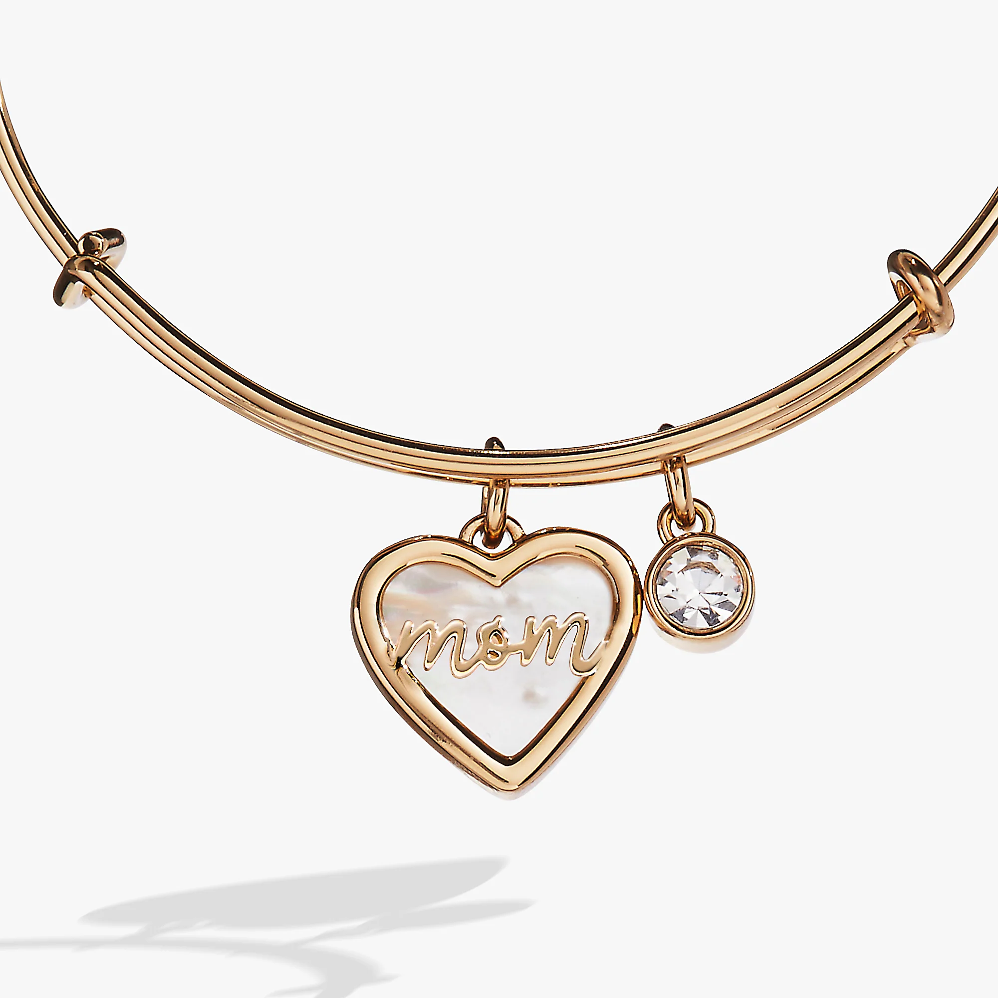 Mom Mother of Pearl Bangle - Image 2