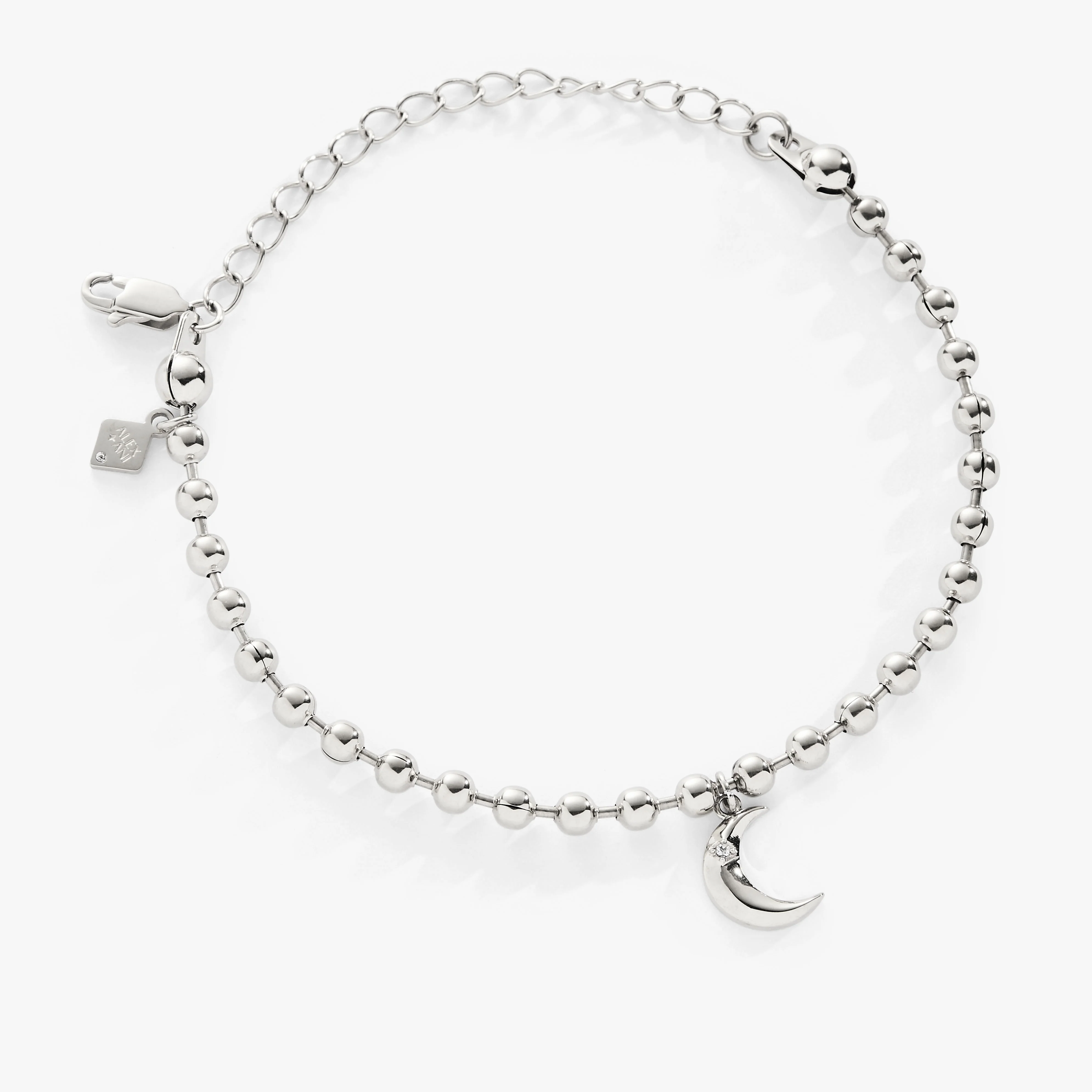 Moon Ball Chain Bracelet - Image 4