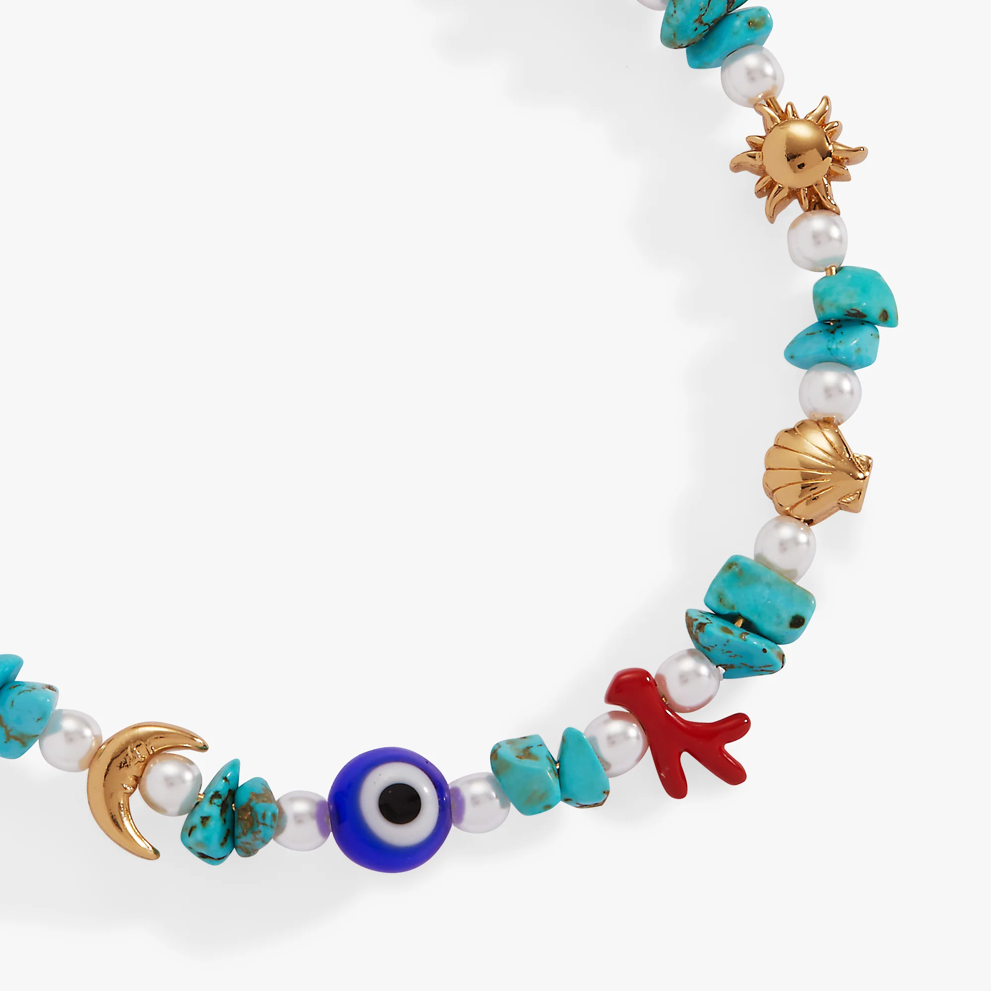 Moonlight Beach Beaded Bangle - Image 3