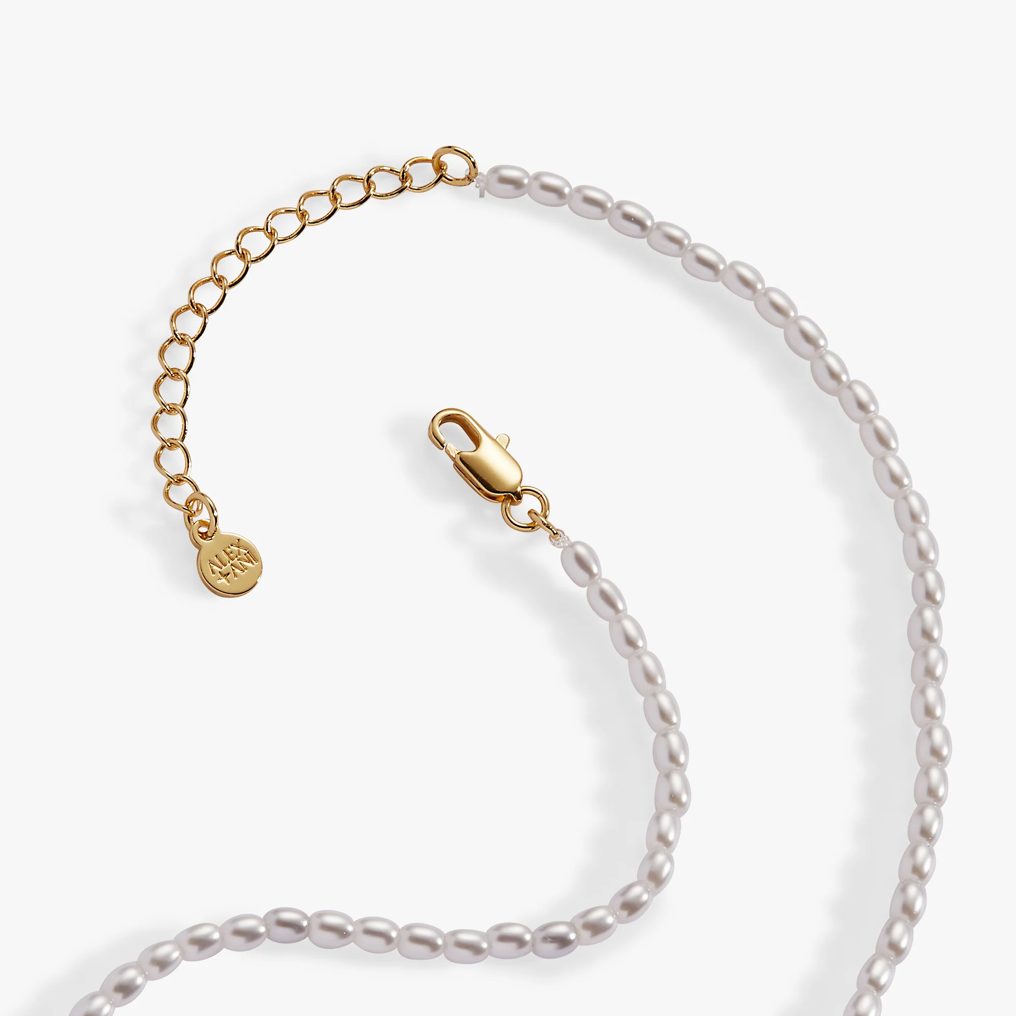 Moonlight Beach Pearl Charm Necklace - Image 4