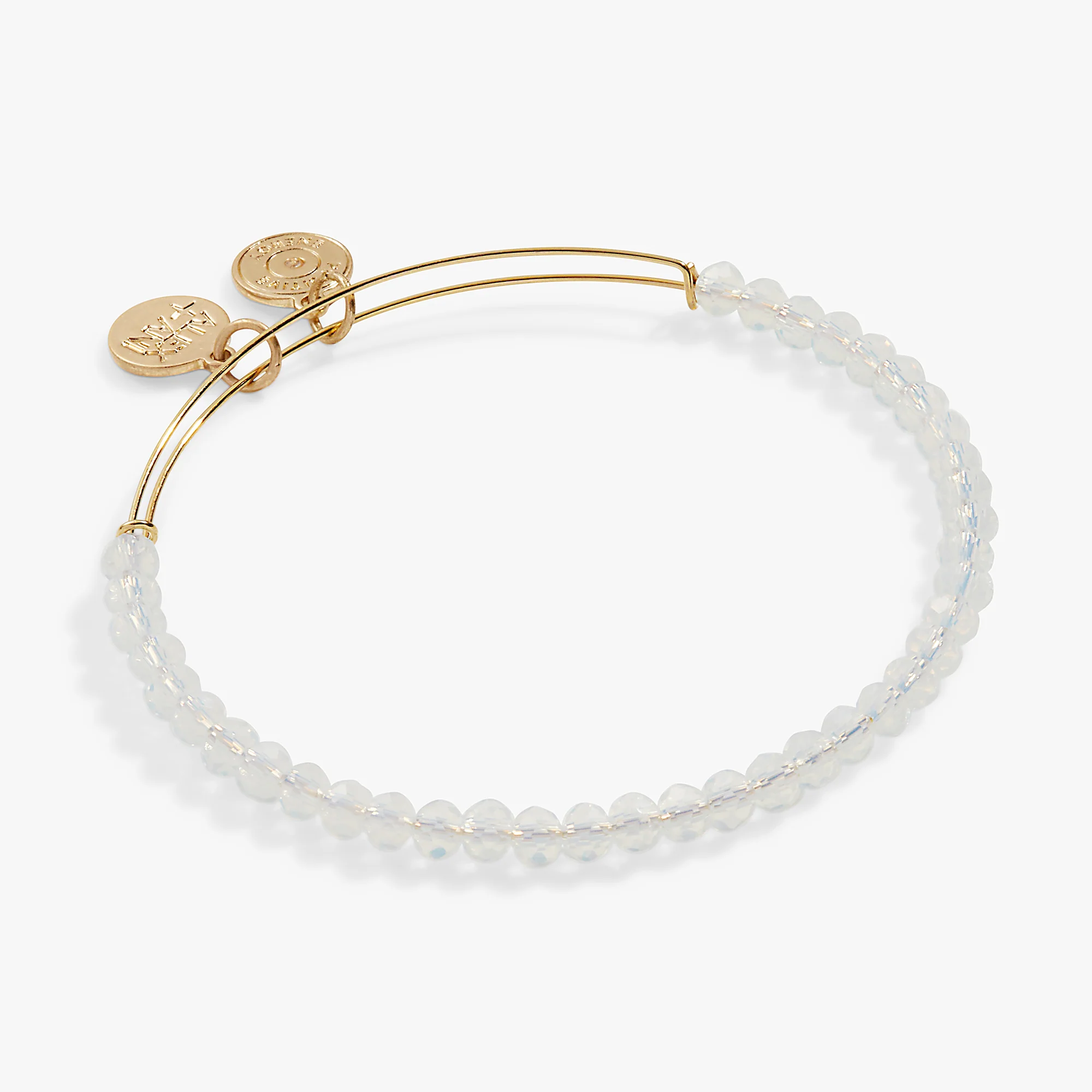 Moonstone Beaded Bangle - Image 2