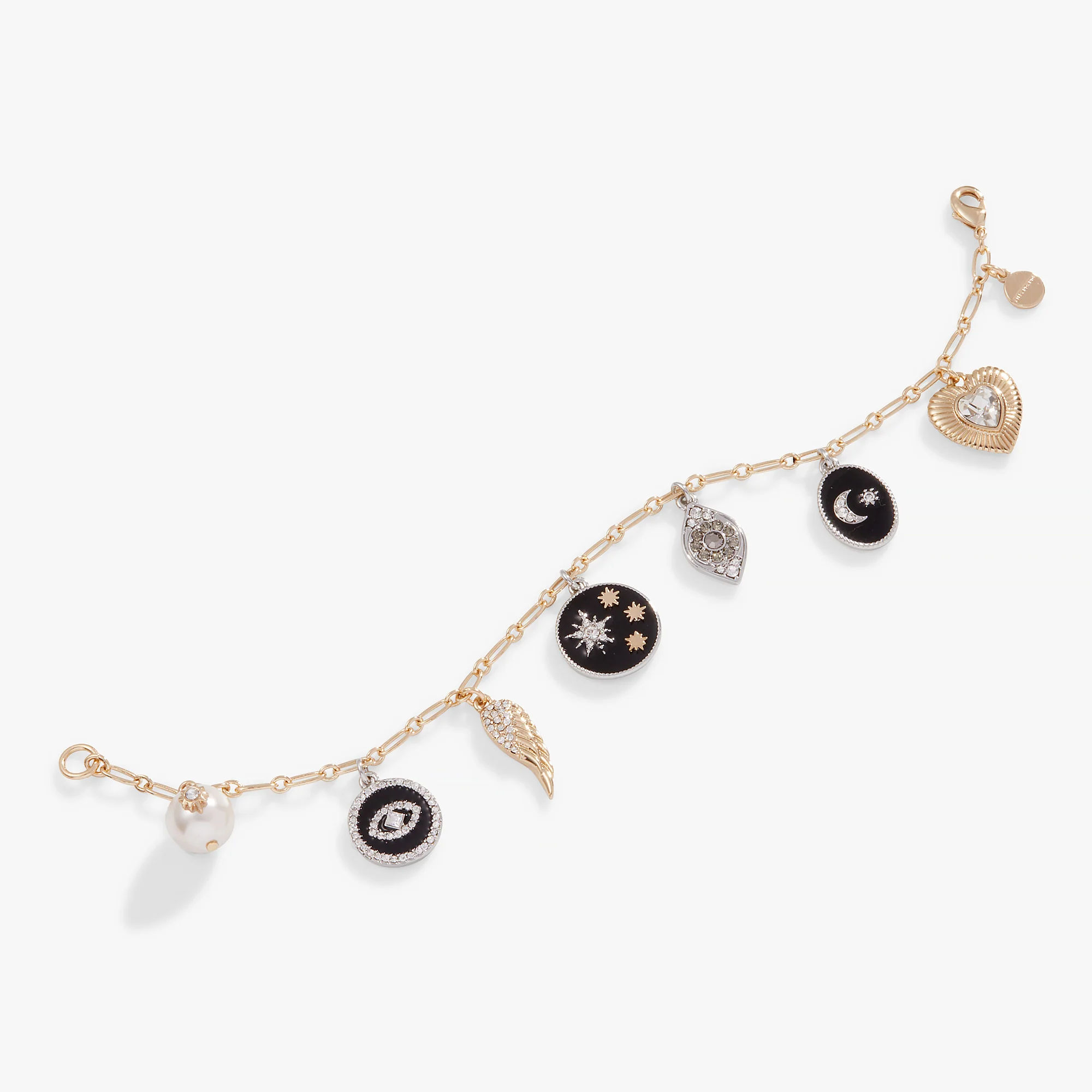 Multi-Charm Celestial Chain Bracelet - Image 3