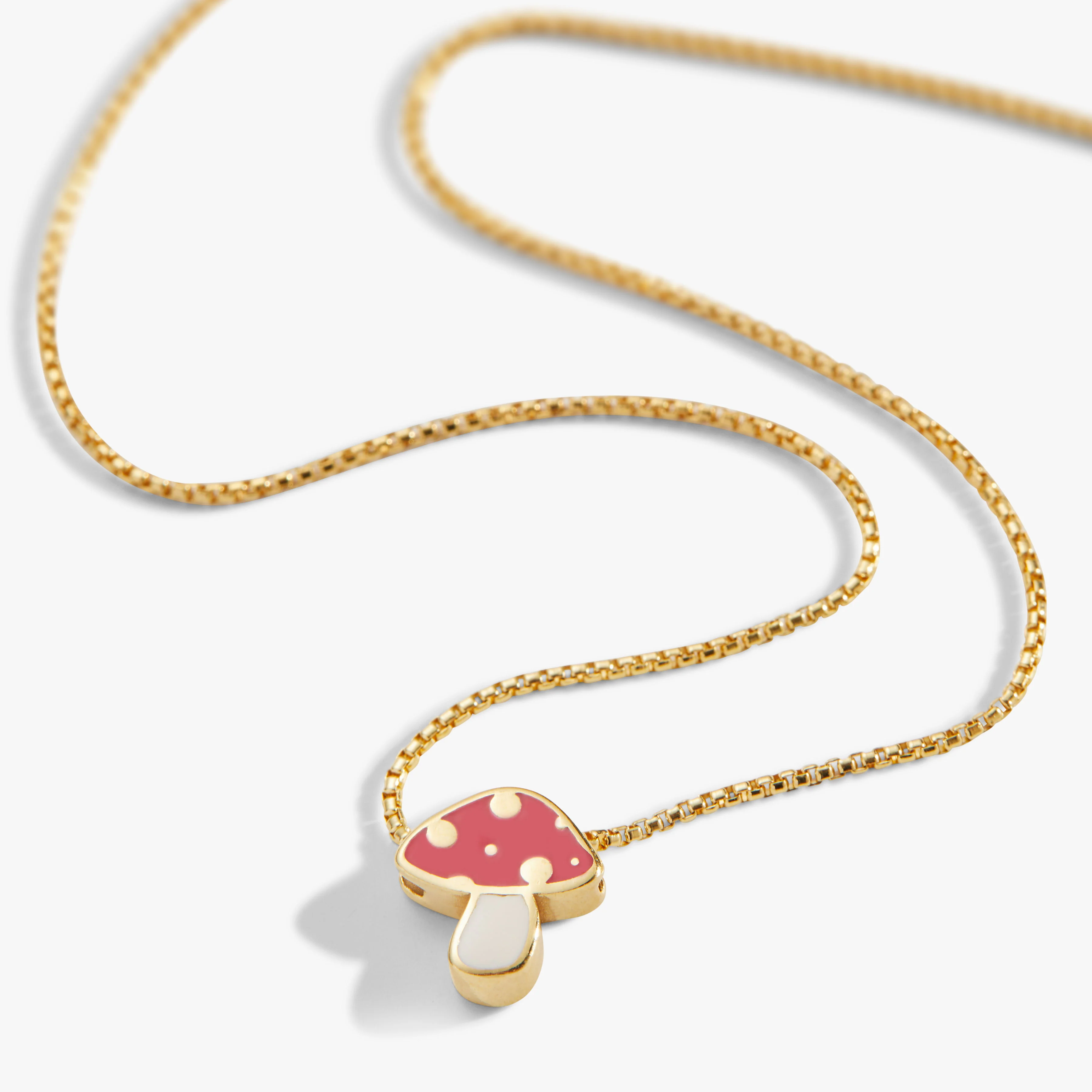 Mushroom Charm Necklace - Image 2