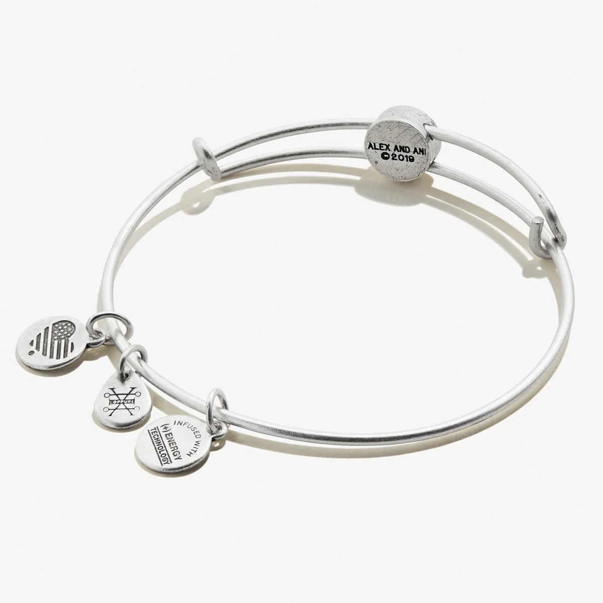 New Beginnings Symbol Bead Bangle - Image 2