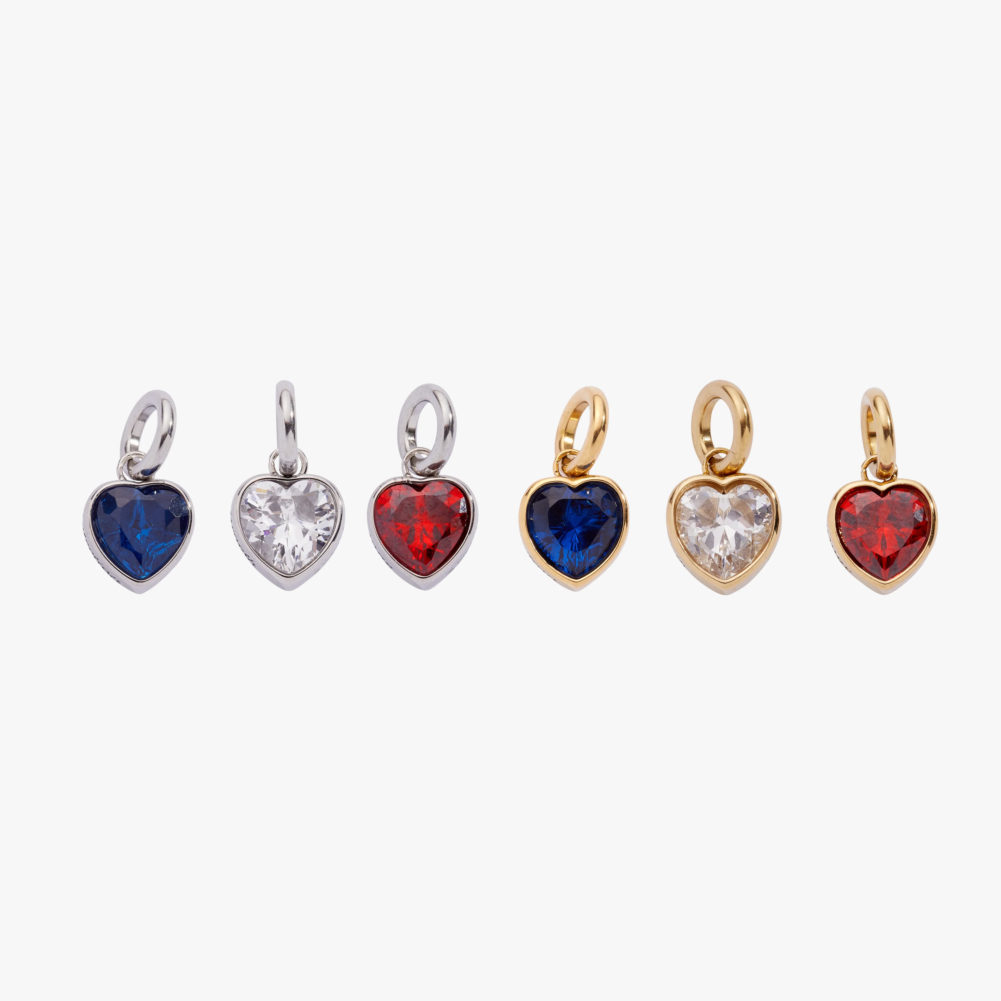 New England Red, White, and Blue Fan Charm Bundle - Image 3
